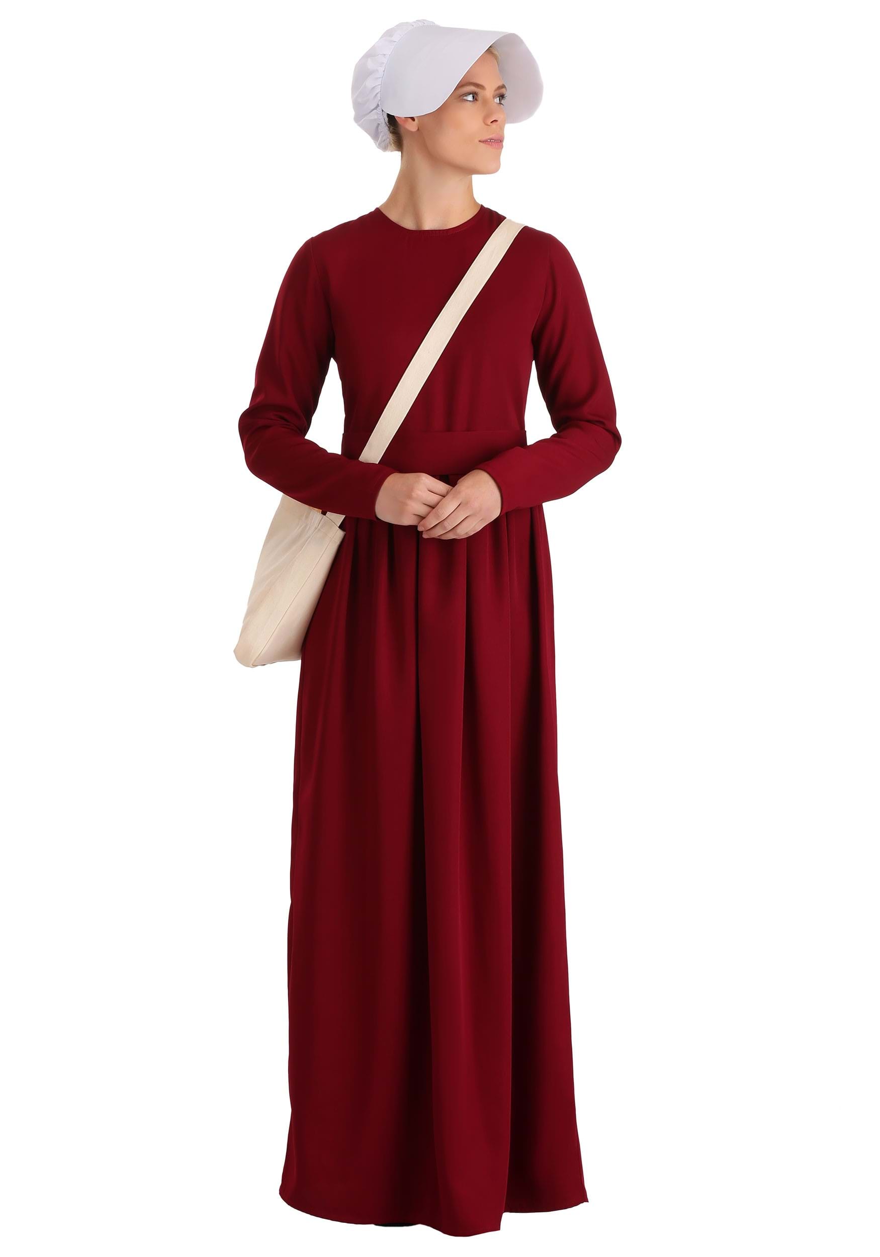 Deluxe Handmaid's Tale Women's Costume 4 Deluxe Handmaid's Tale Women's Costume