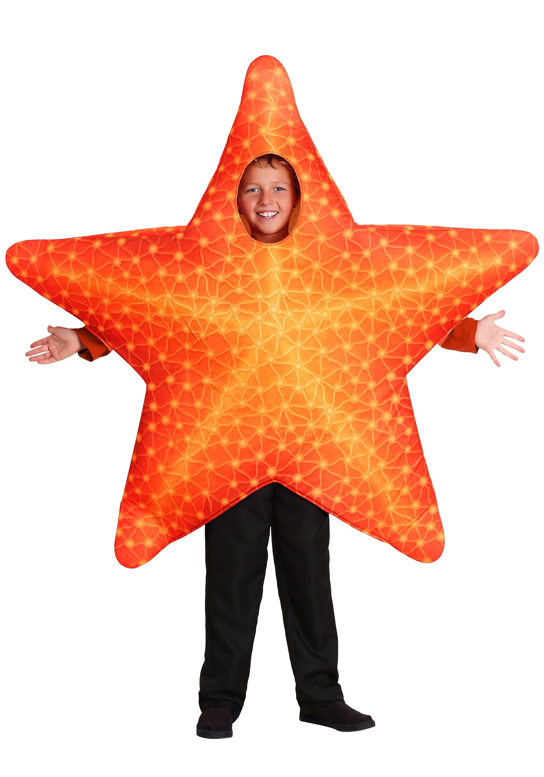 Child Orange Starfish Costume