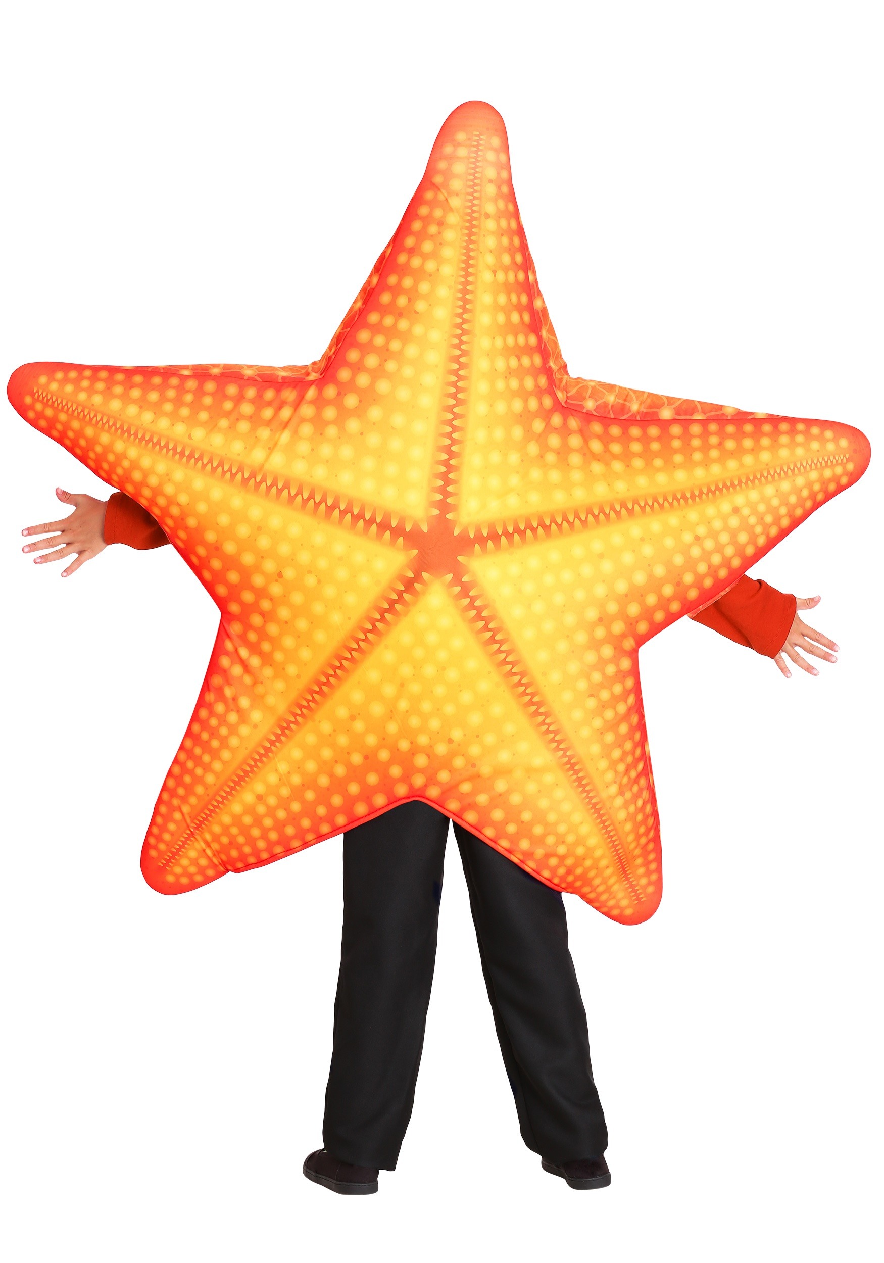 Child Orange Starfish Costume