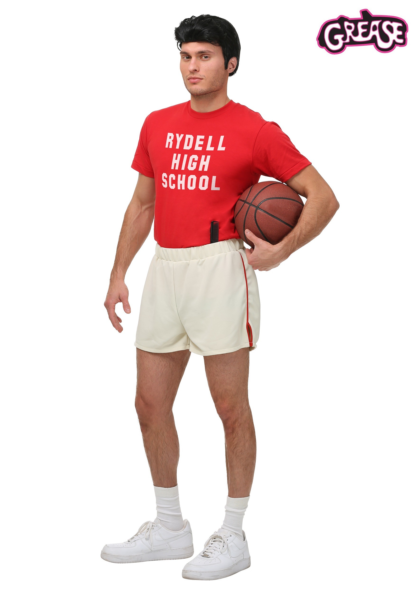 Men's Grease Danny Rydell High Gym Uniform Costume