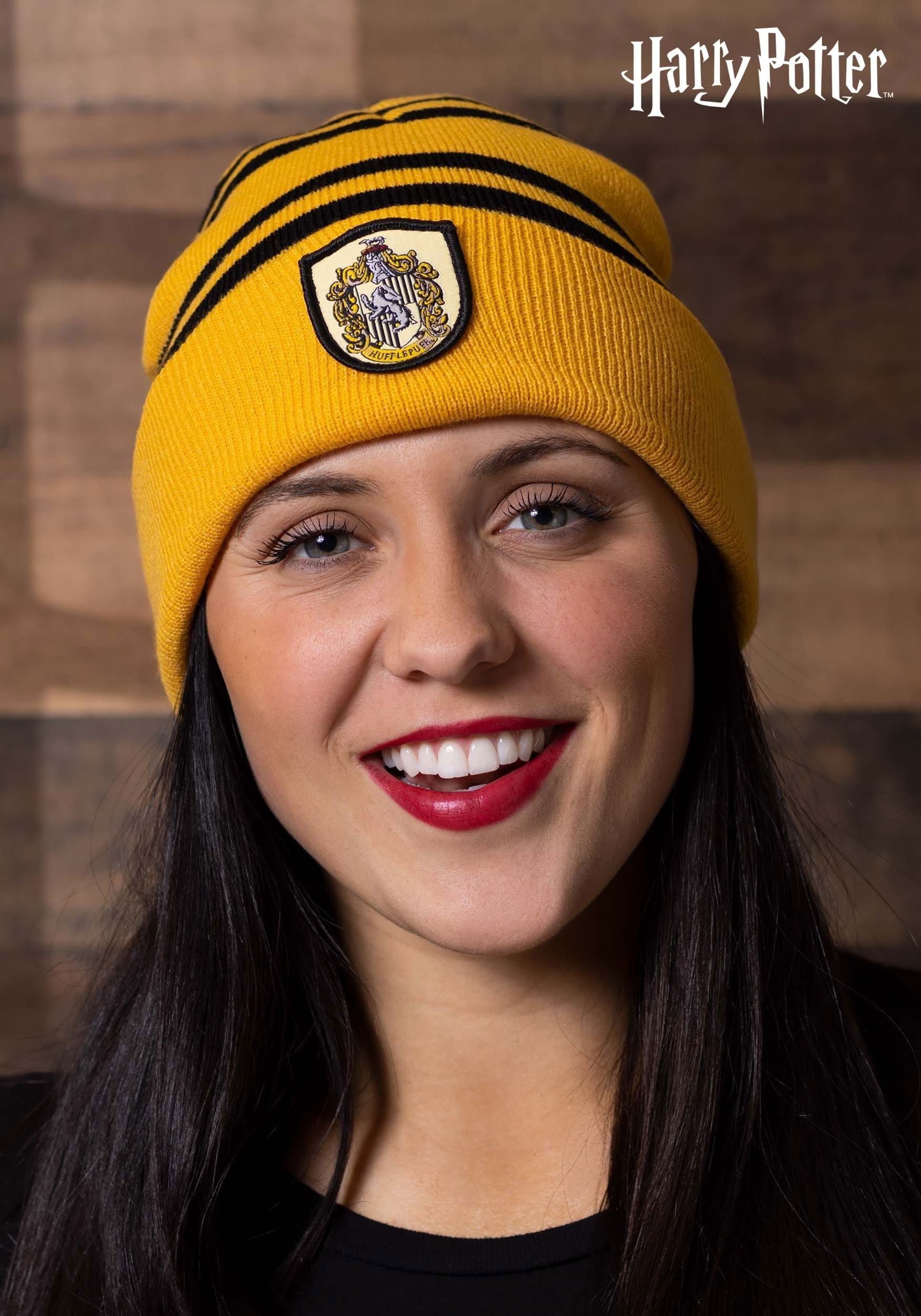 Knitted Hufflepuff Hogwarts Hat