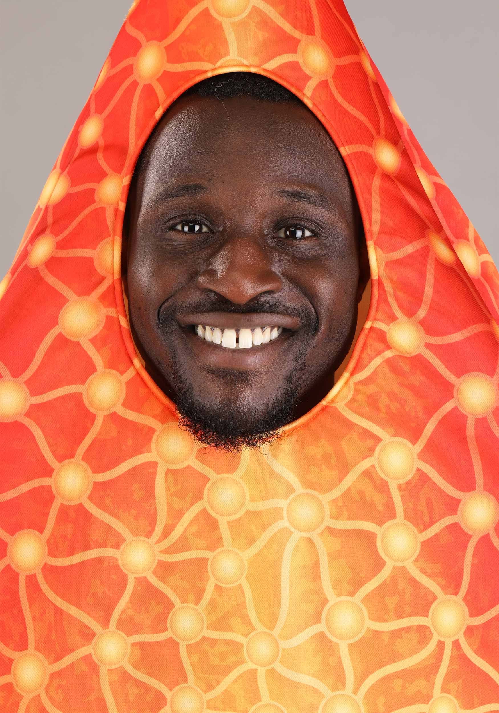 Orange Starfish Costume for Adults
