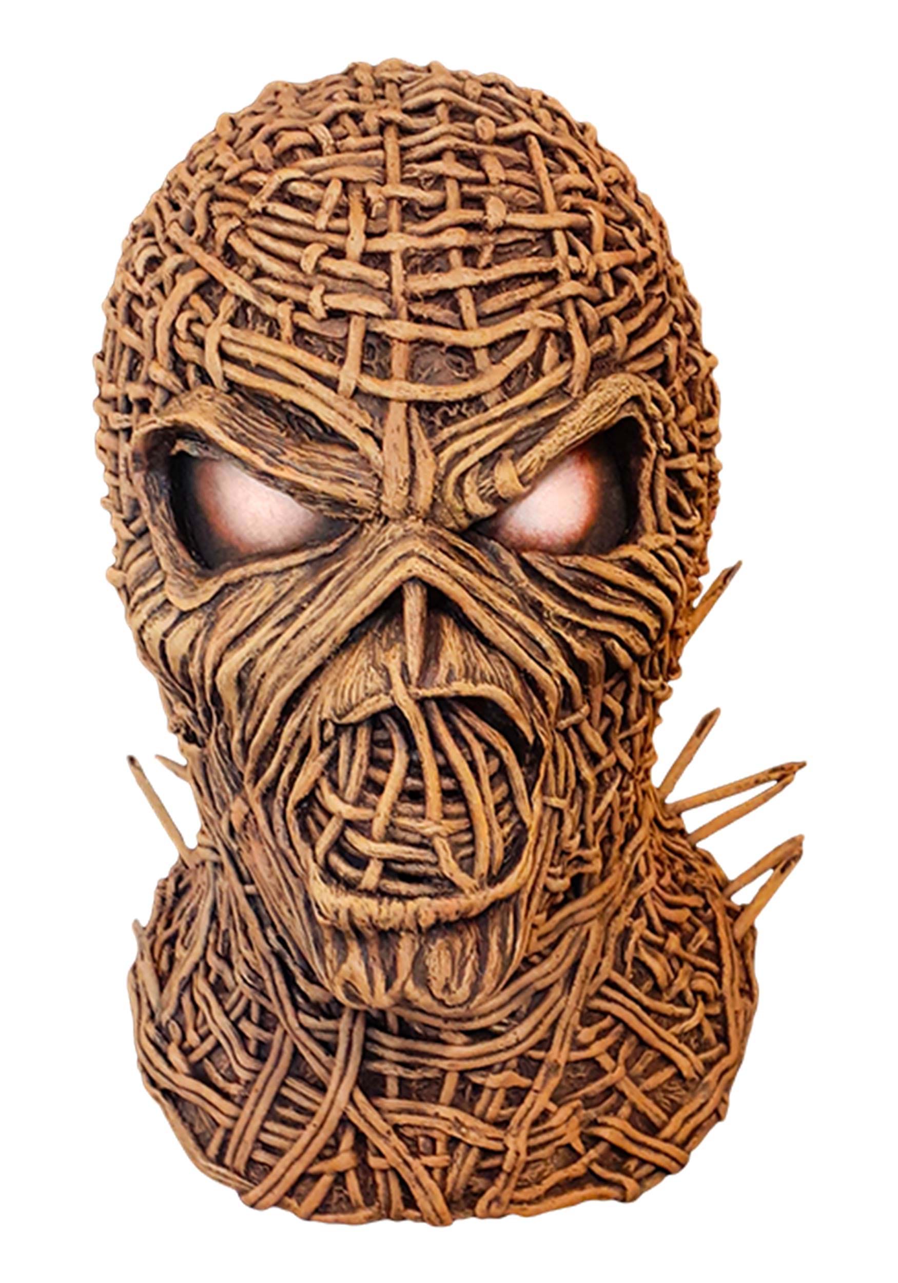 Adult Iron Maiden The Wicker Man Mask 1 Adult Iron Maiden The Wicker Man Mask