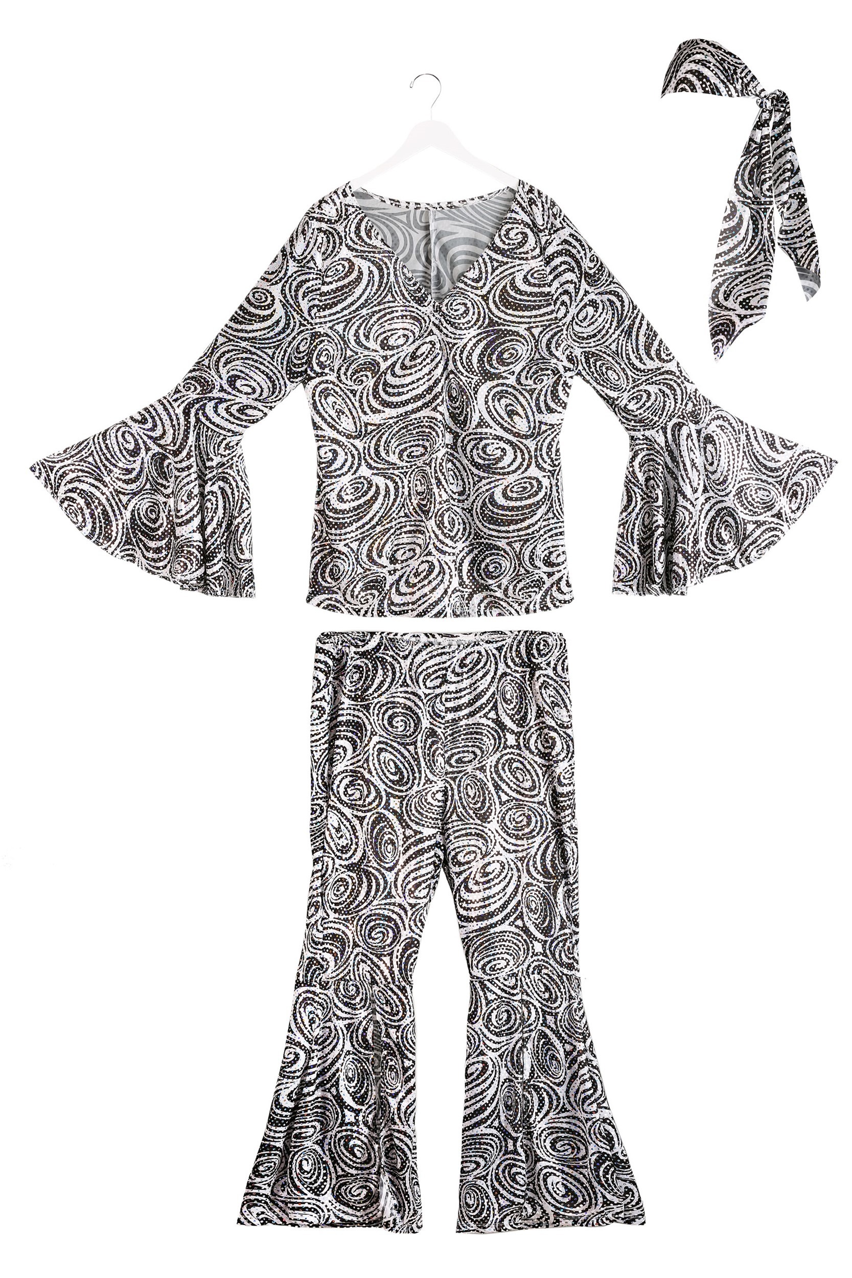 Plus Size Foxy Disco Lady Women's Costume