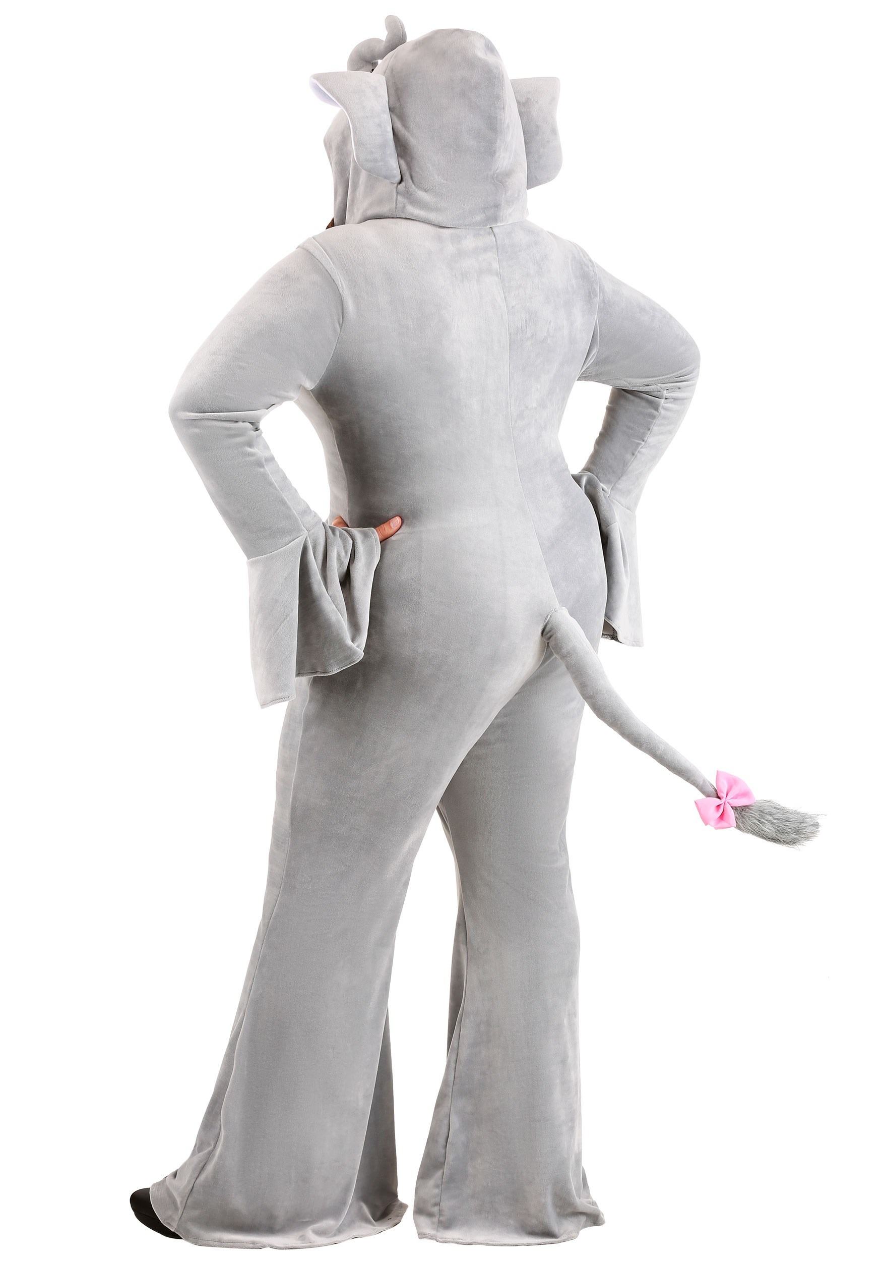 Plus Size Women's Wild Gray Elephant Costume
