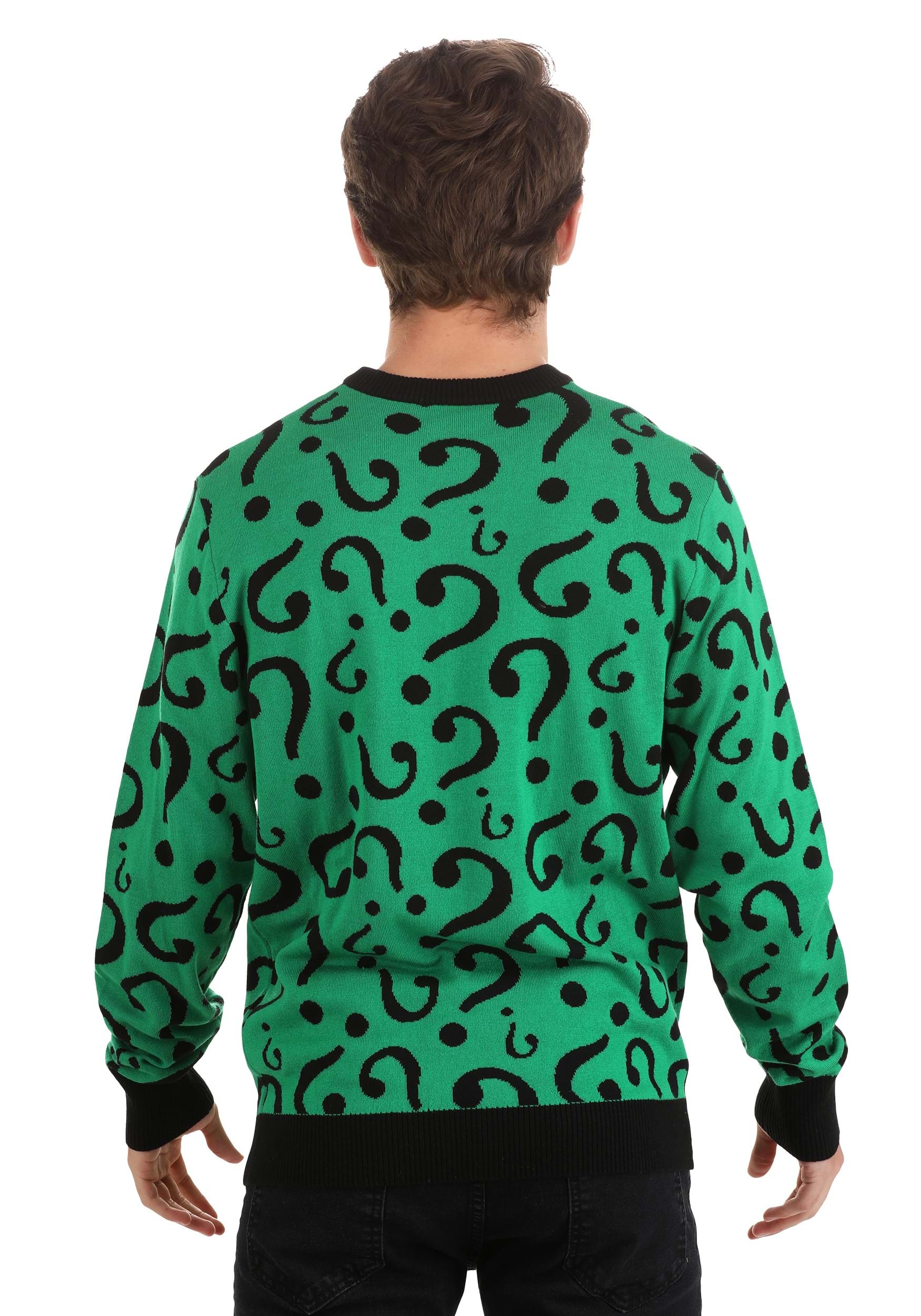 The Riddler Ugly Christmas Sweater for Adults 4 The Riddler Ugly Christmas Sweater for Adults