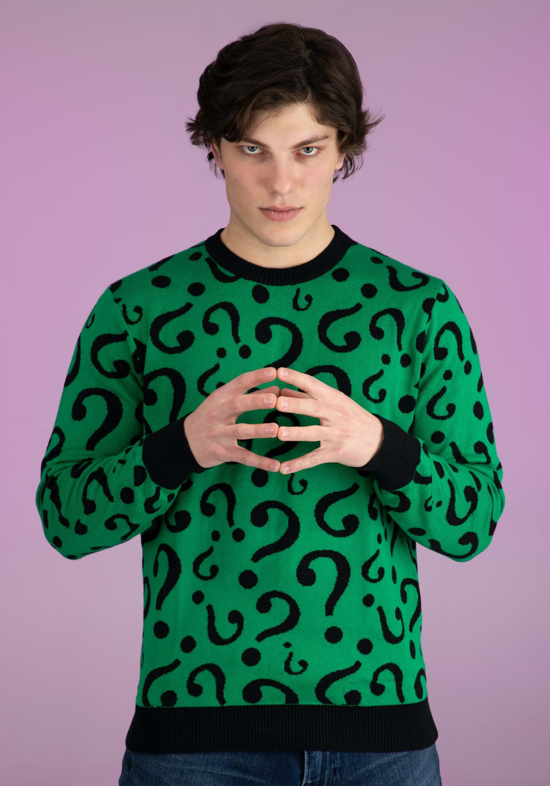 The Riddler Ugly Christmas Sweater for Adults 6 The Riddler Ugly Christmas Sweater for Adults