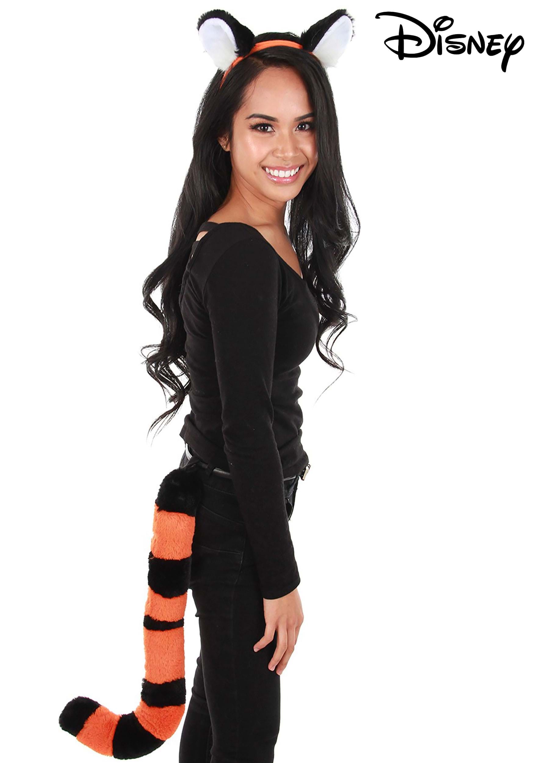 Adult Disney Aladdin Rajah Tail & Ears Costume Accessory Kit