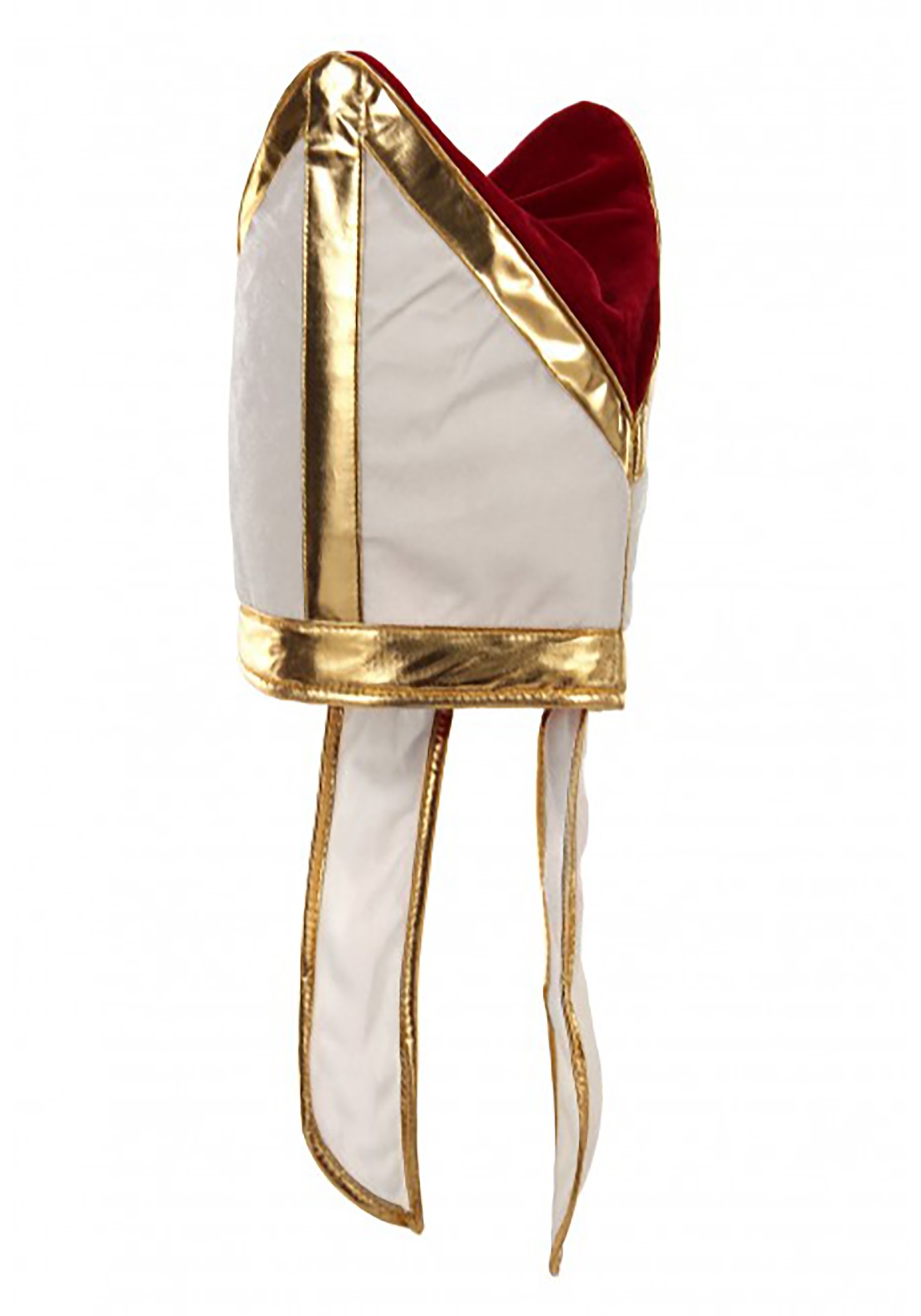 Pope Plush White Costume Hat 2 Pope Plush White Costume Hat