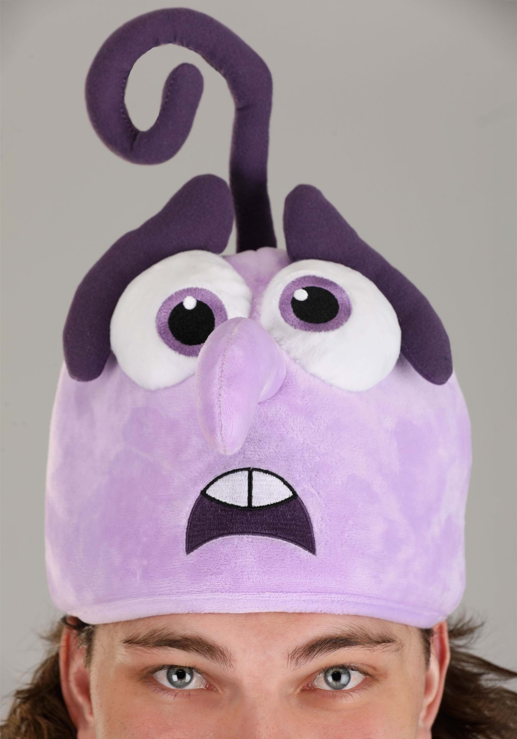 Pixar Inside Out Fear Velour Costume Hat for Adults