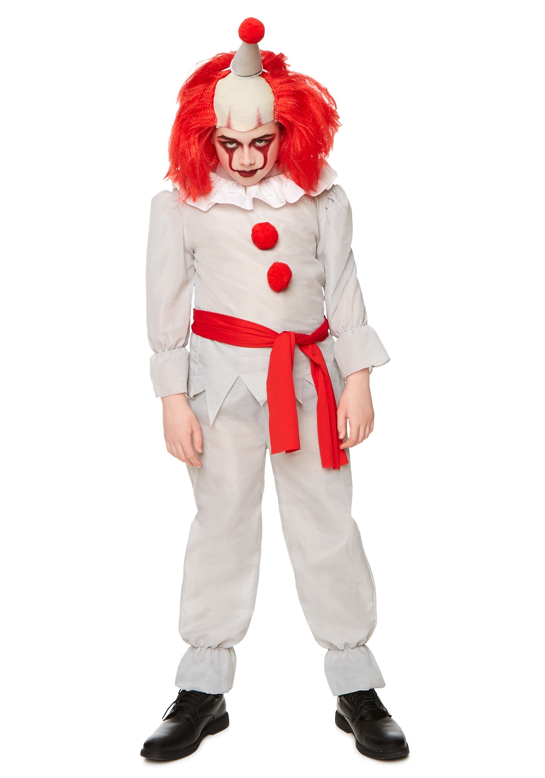 Horror Child Clown Costume