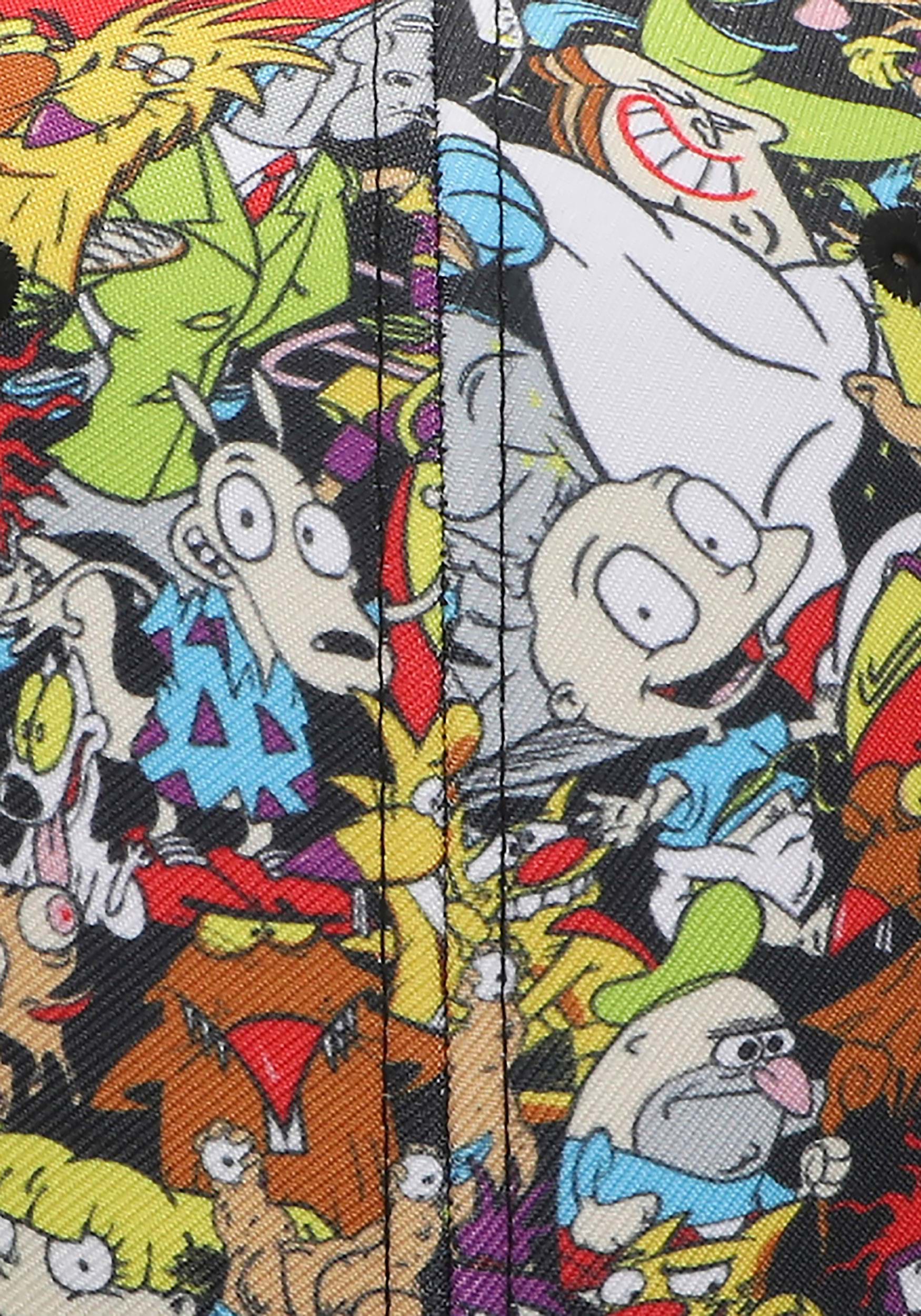 Adult Nickelodeon 90s Cartoon Characters AOP Hat 4 Adult Nickelodeon 90s Cartoon Characters AOP Hat