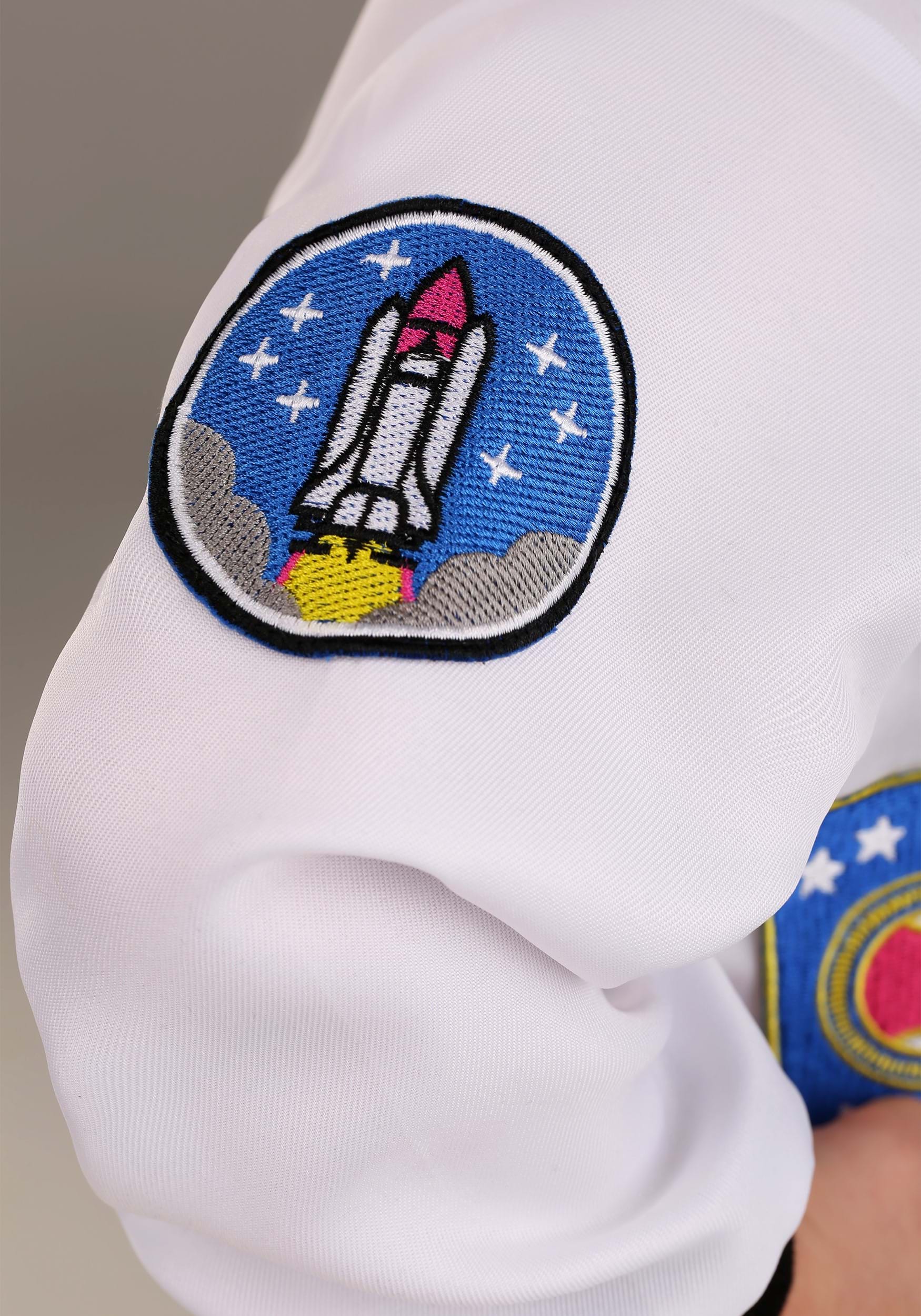 Toddler White Astronaut Jumpsuit Costume 6 Toddler White Astronaut Jumpsuit Costume
