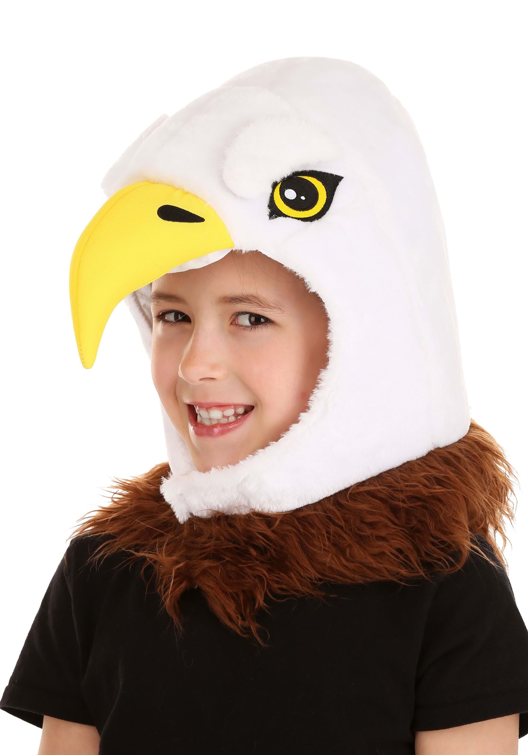 Eagle Costume Hood Accessory 2 Eagle Costume Hood Accessory
