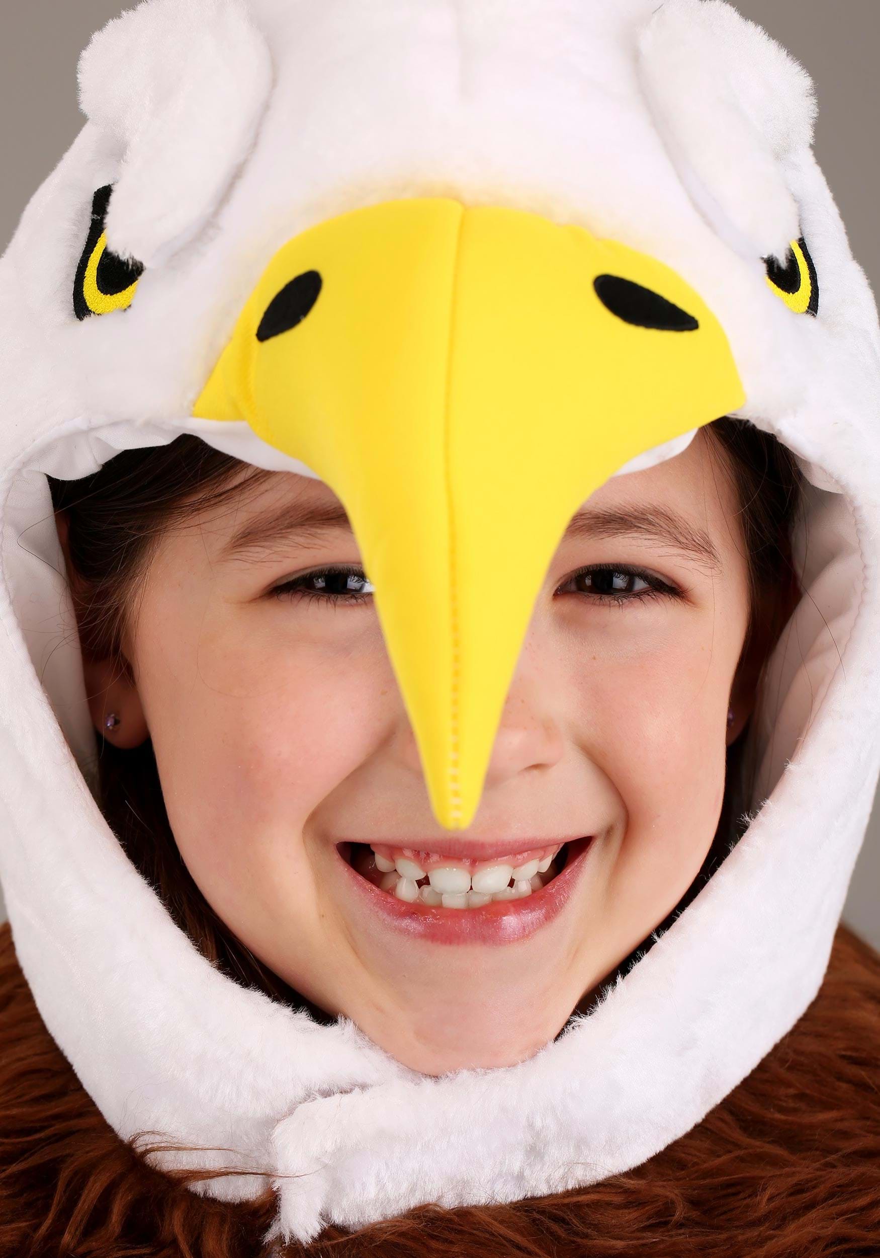 Eagle Costume Hood Accessory 4 Eagle Costume Hood Accessory