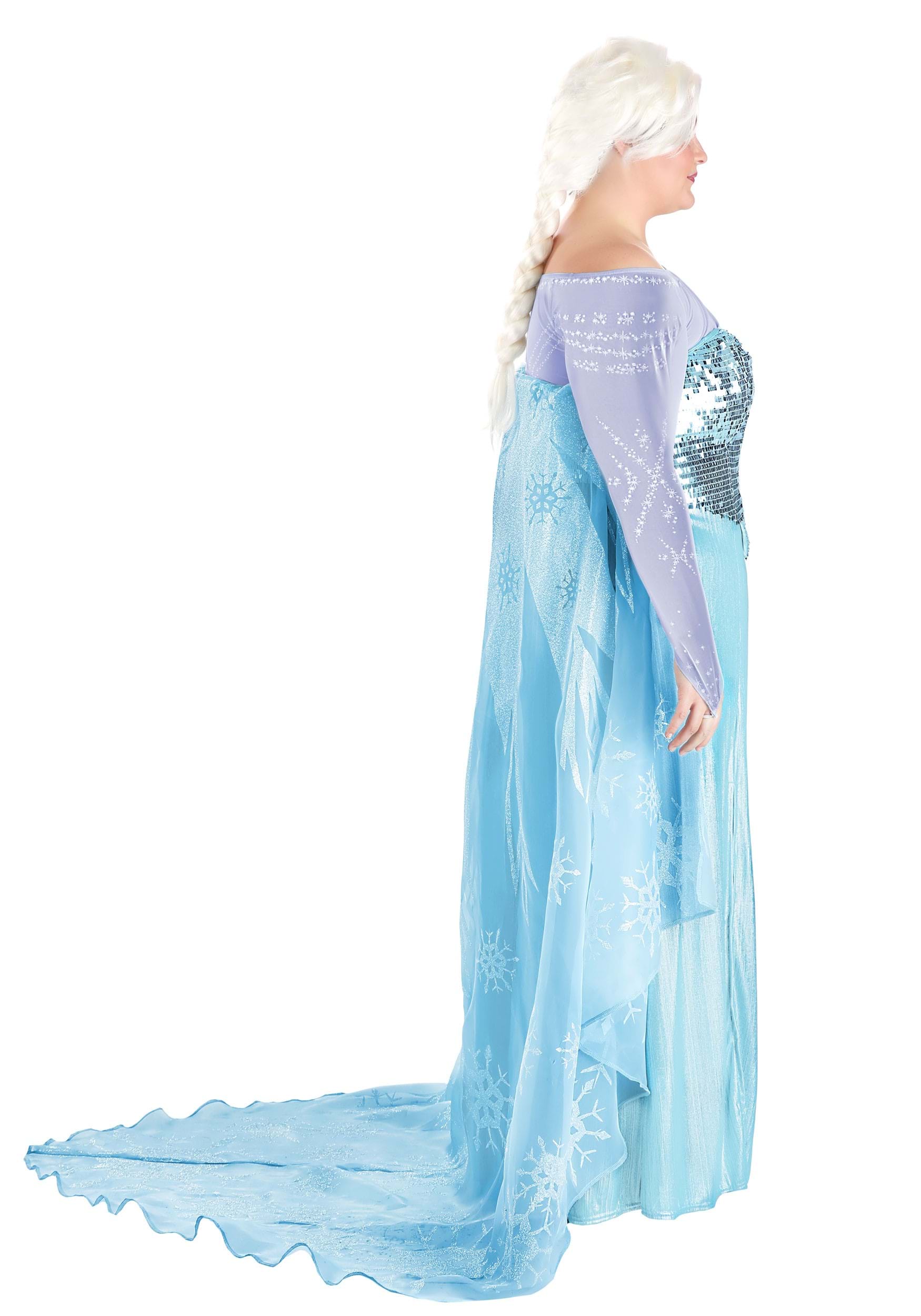 Plus Size Premium Disney Frozen Elsa Costume for Women