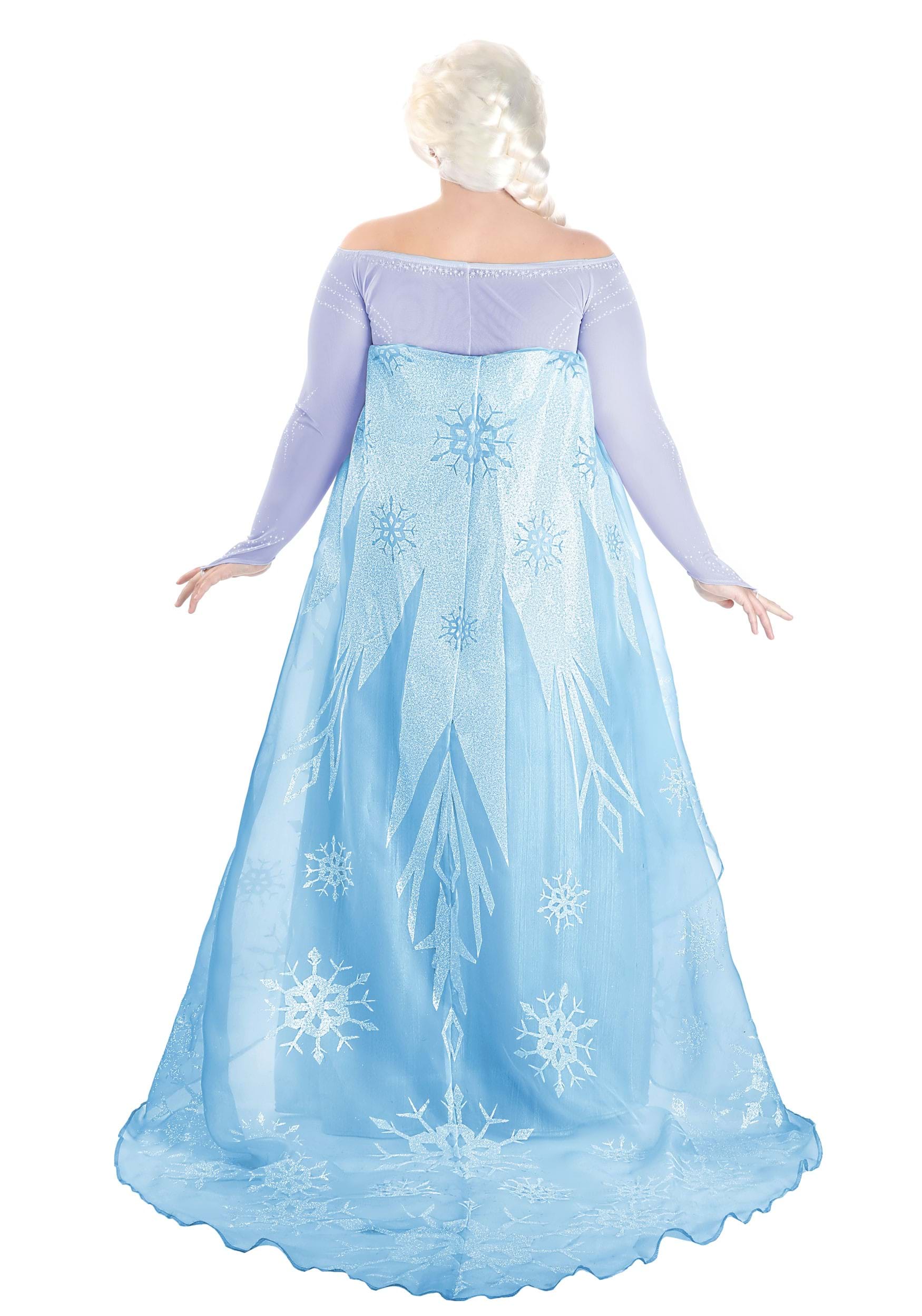Plus Size Premium Disney Frozen Elsa Costume for Women