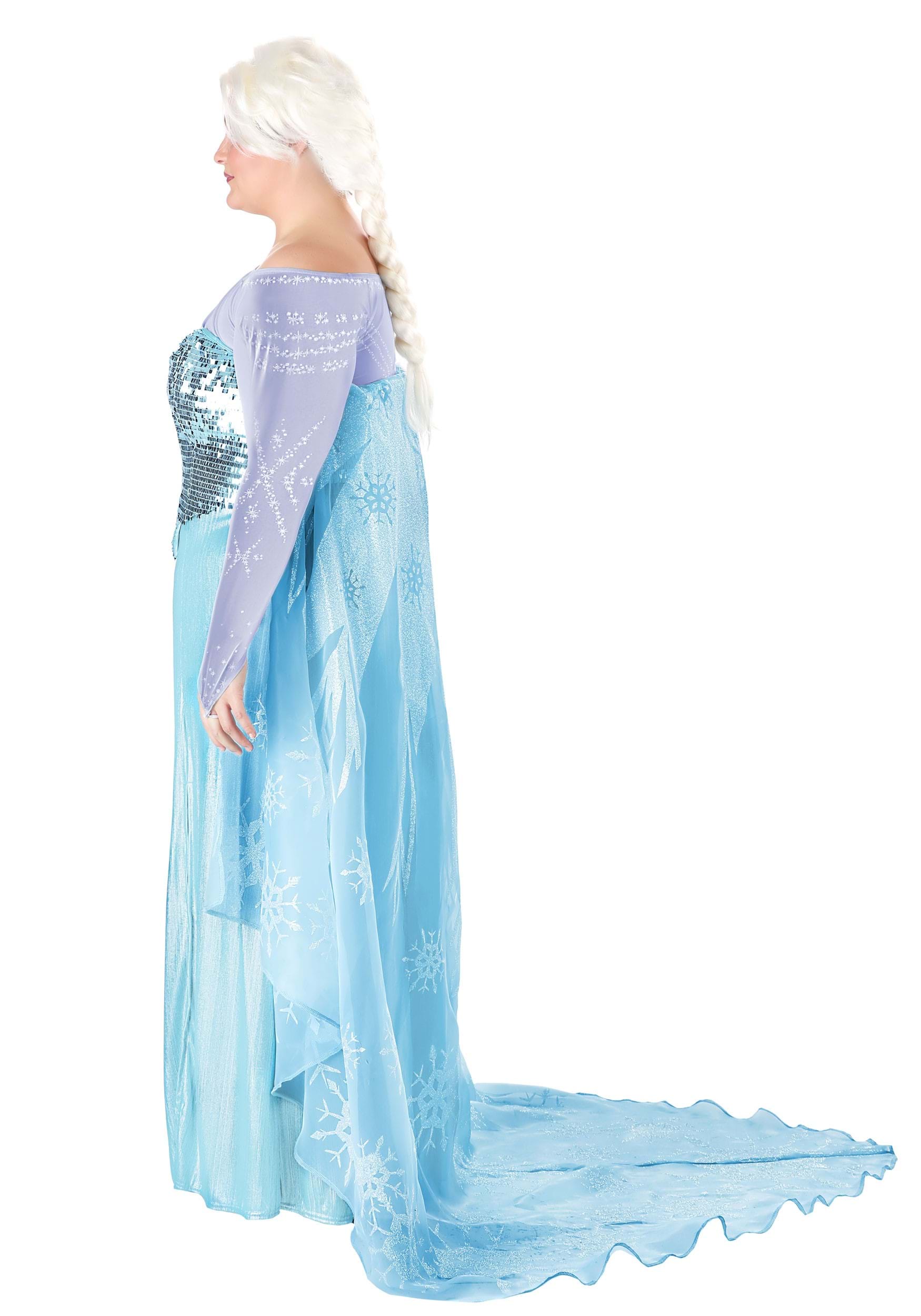 Plus Size Premium Disney Frozen Elsa Costume for Women