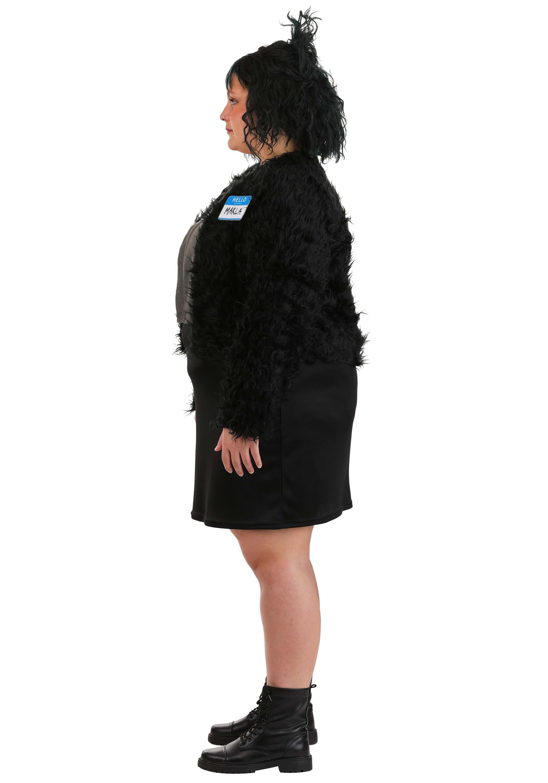 Women's Plus Size Fight Club Marla Singer Costume