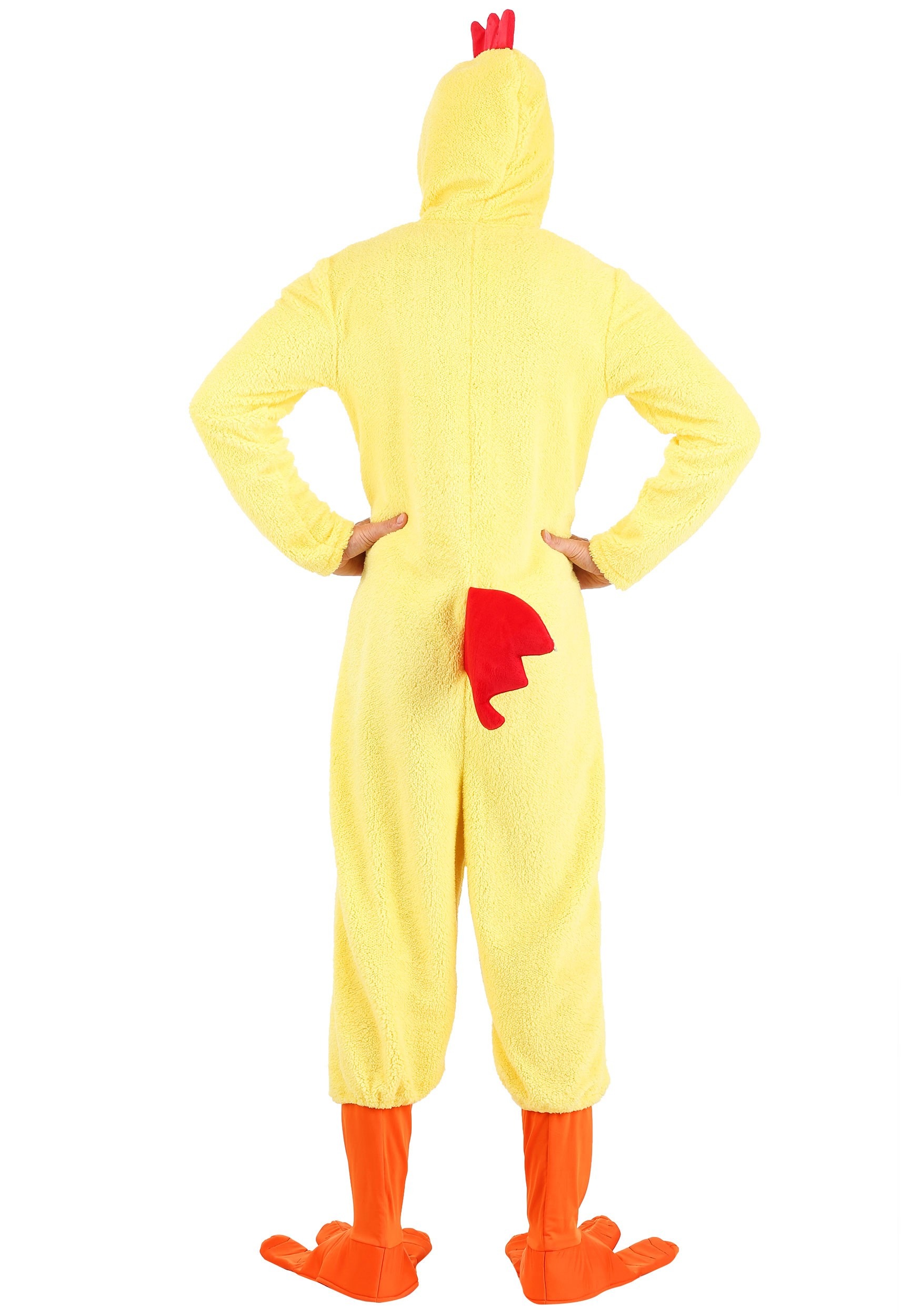 Plus Size Adult Cluckin' Chicken Costume 2 Plus Size Adult Cluckin' Chicken Costume