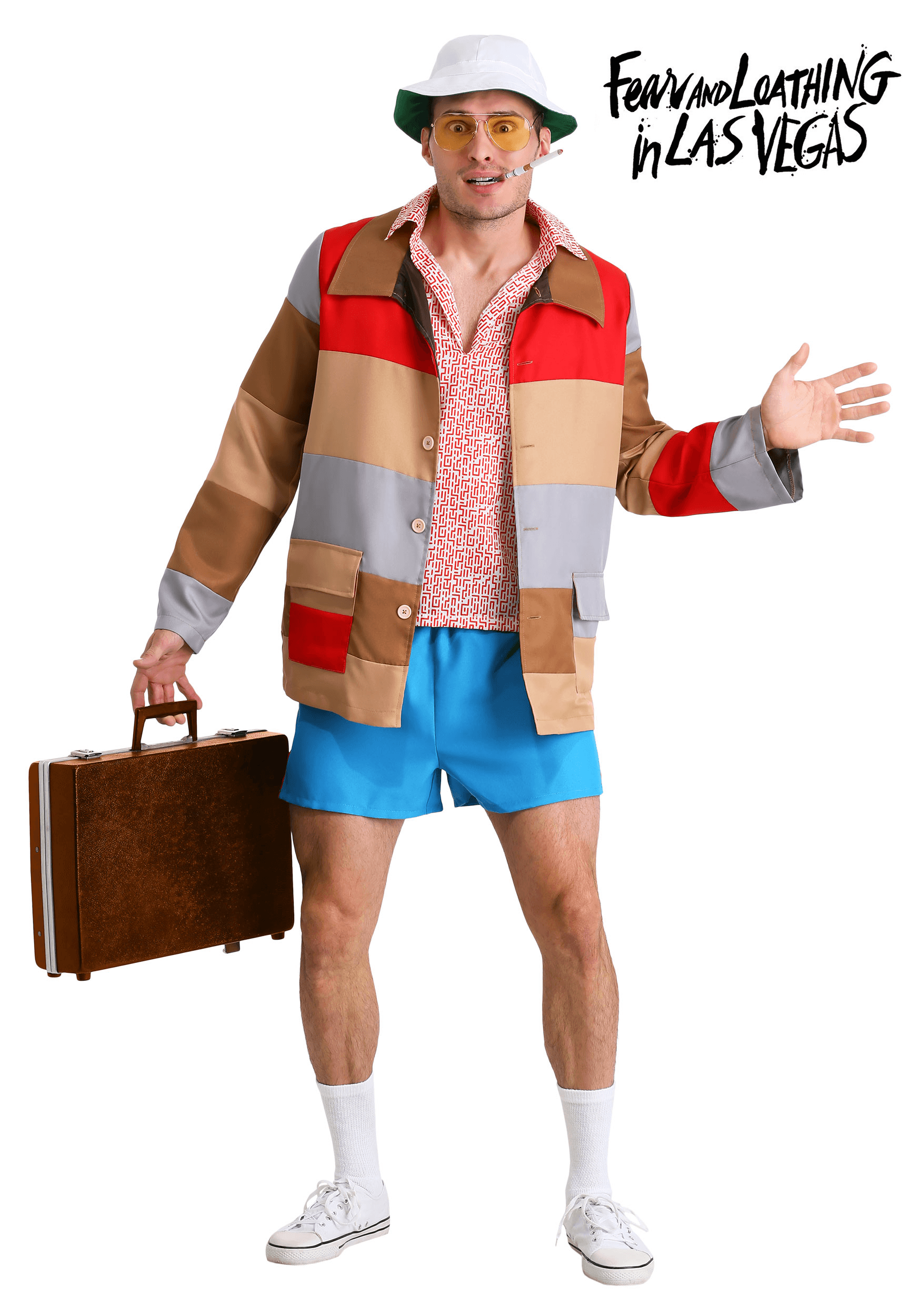 Fear and Loathing in Las Vegas Deluxe Raoul Duke Men's Costume