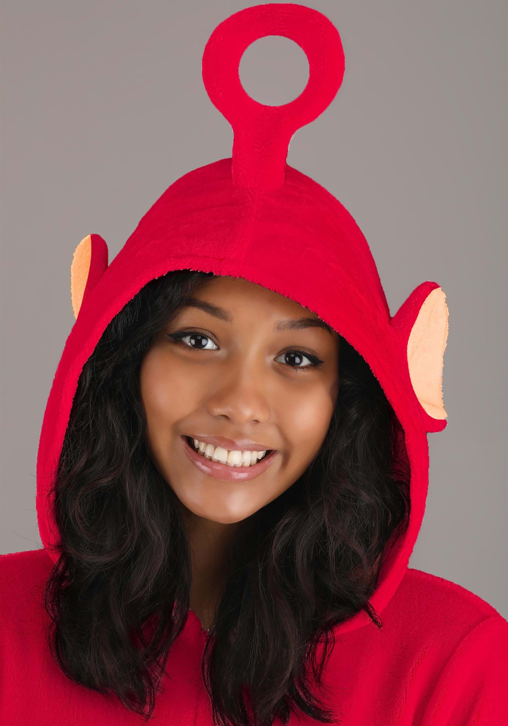Adult Teletubbies Po Jumpsuit Costume 2 Adult Teletubbies Po Jumpsuit Costume