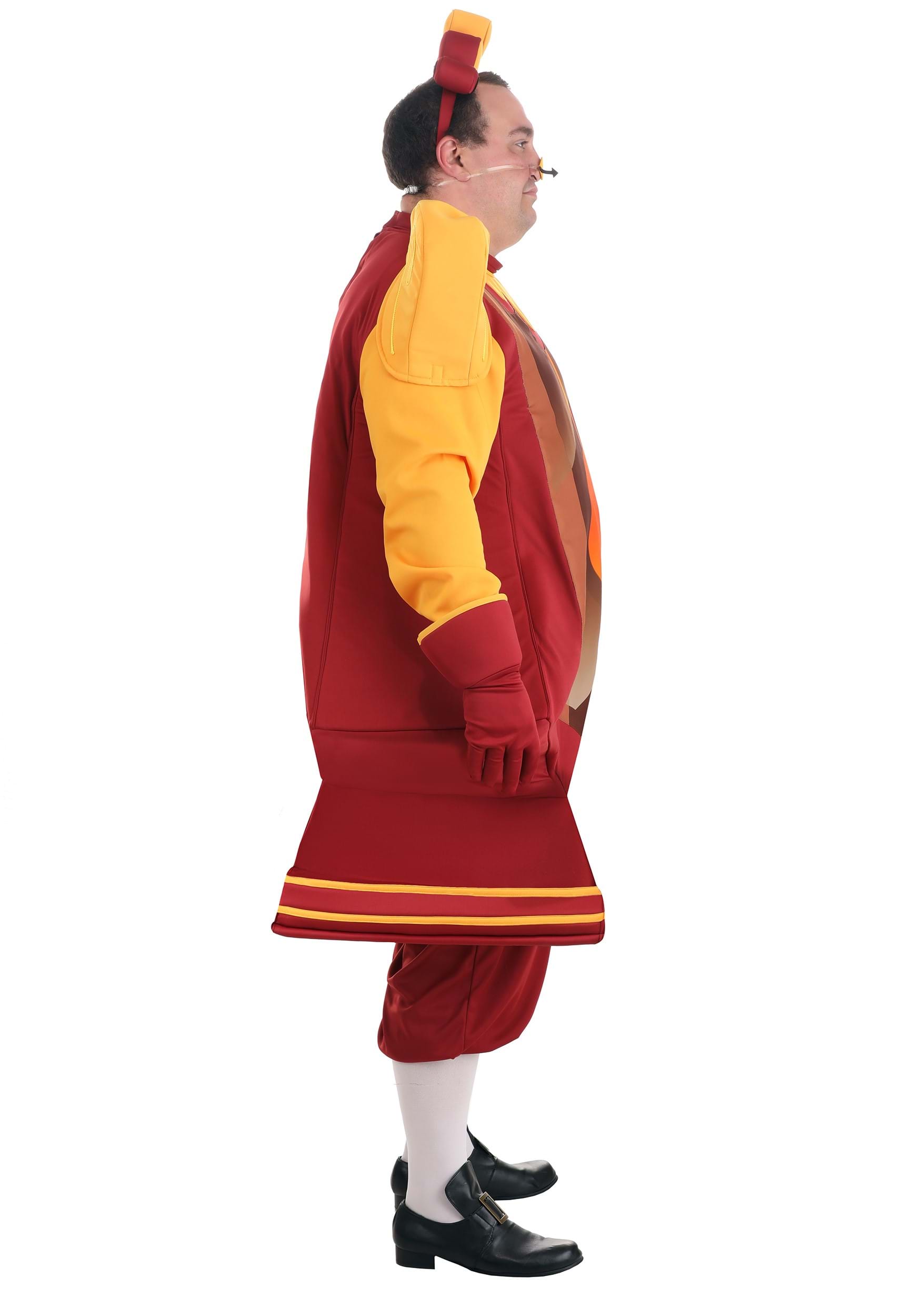 Cogsworth Costume for Plus Size Men from Disney's Beauty and the Beast 10 Cogsworth Costume for Plus Size Men from Disney's Beauty and the Beast