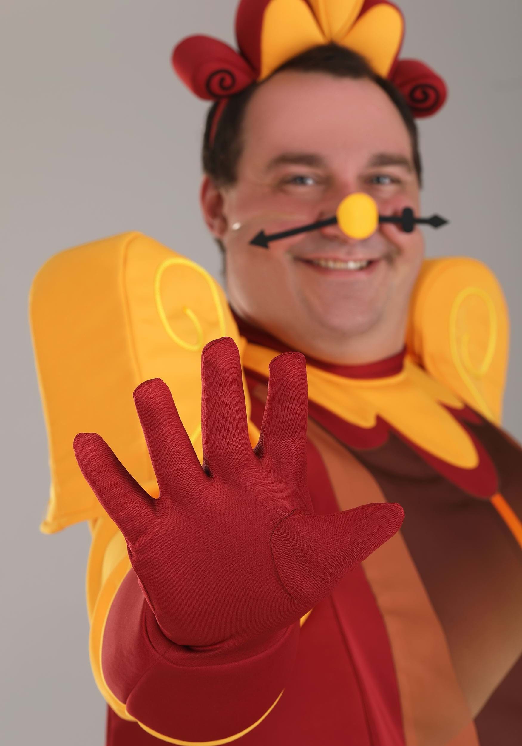 Cogsworth Costume for Plus Size Men from Disney's Beauty and the Beast 5 Cogsworth Costume for Plus Size Men from Disney's Beauty and the Beast