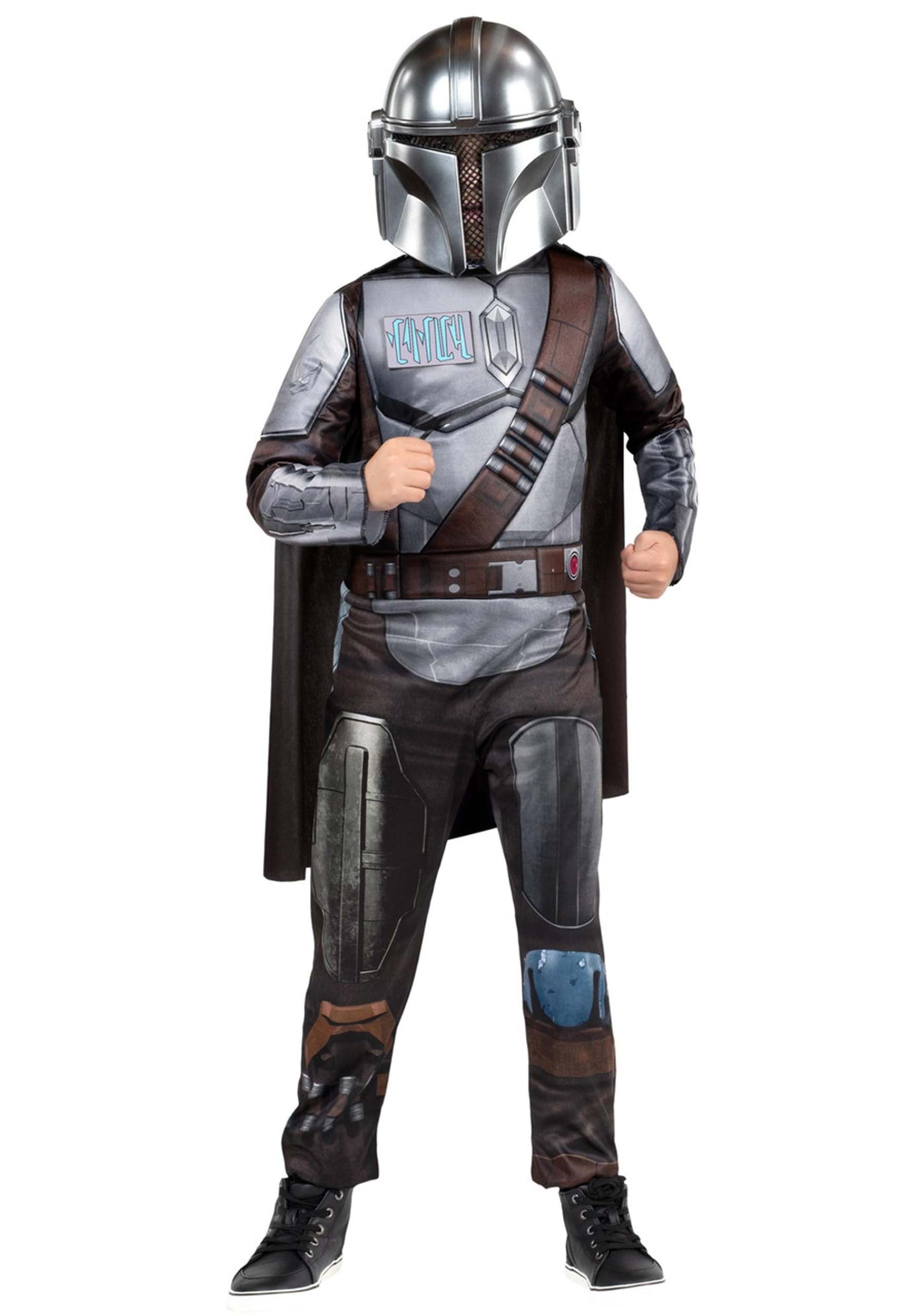 Kid's Light Up The Mandalorian Costume