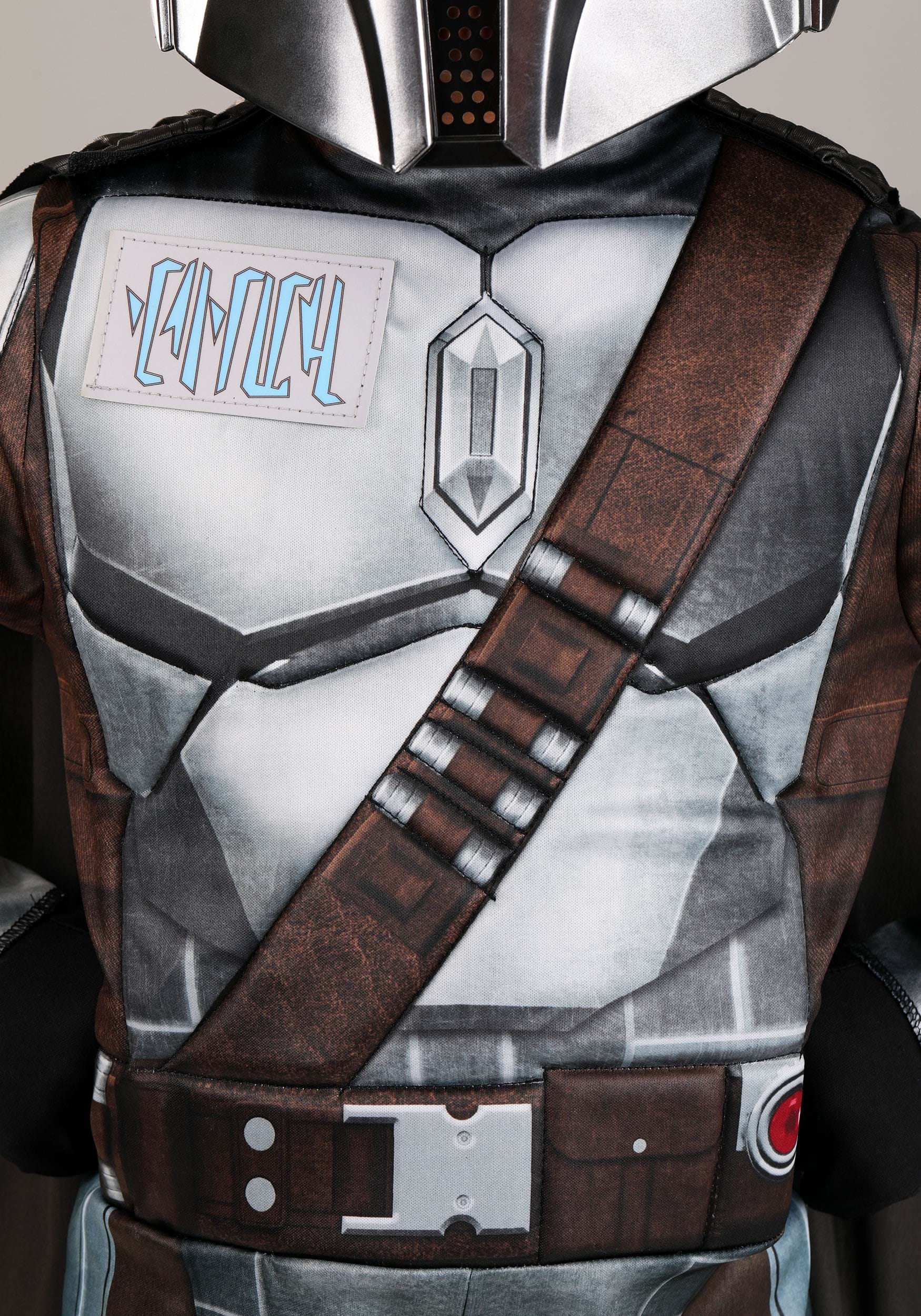 Kid's Light Up The Mandalorian Costume