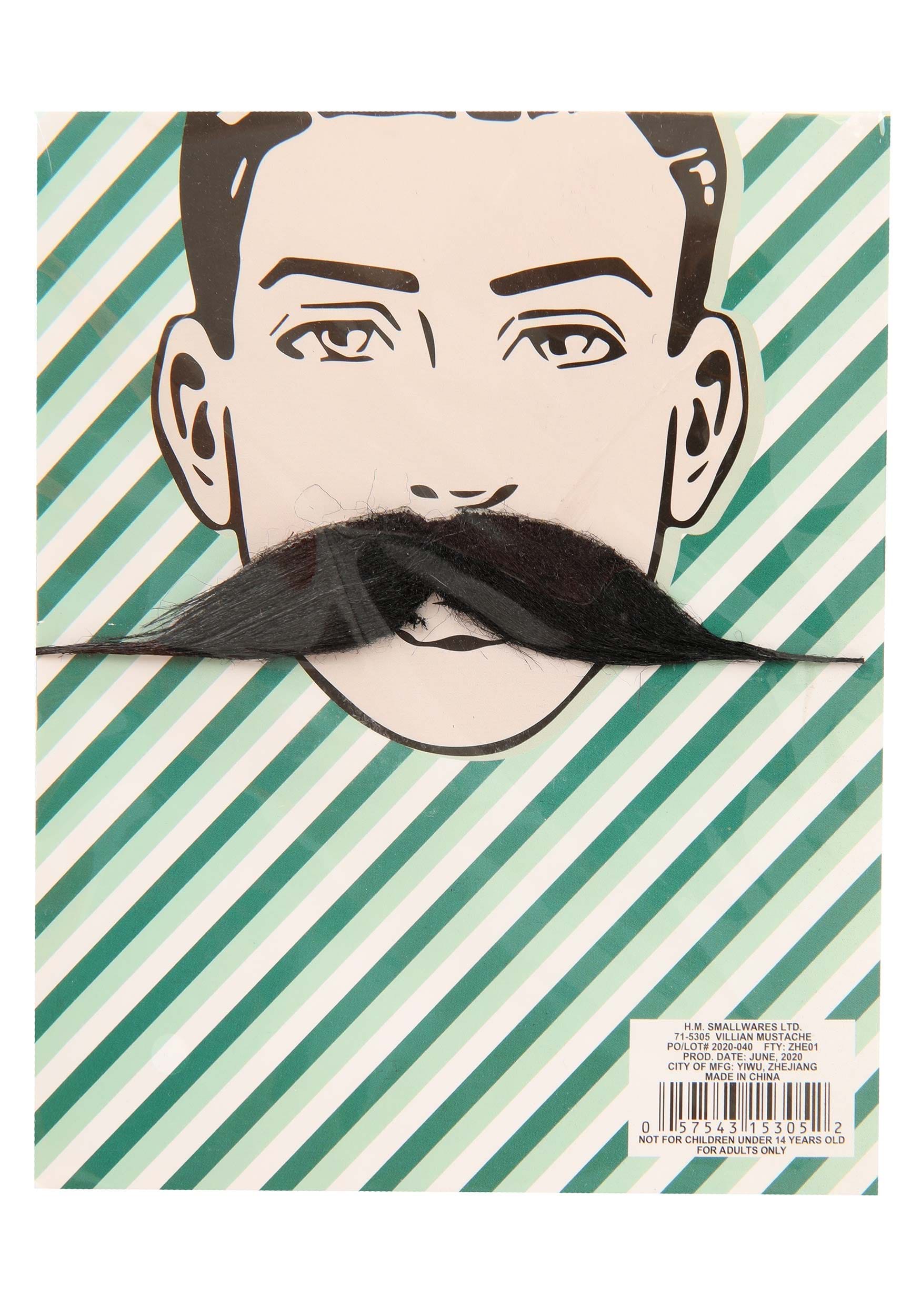 Villain Mustache Accessory 1 Villain Mustache Accessory