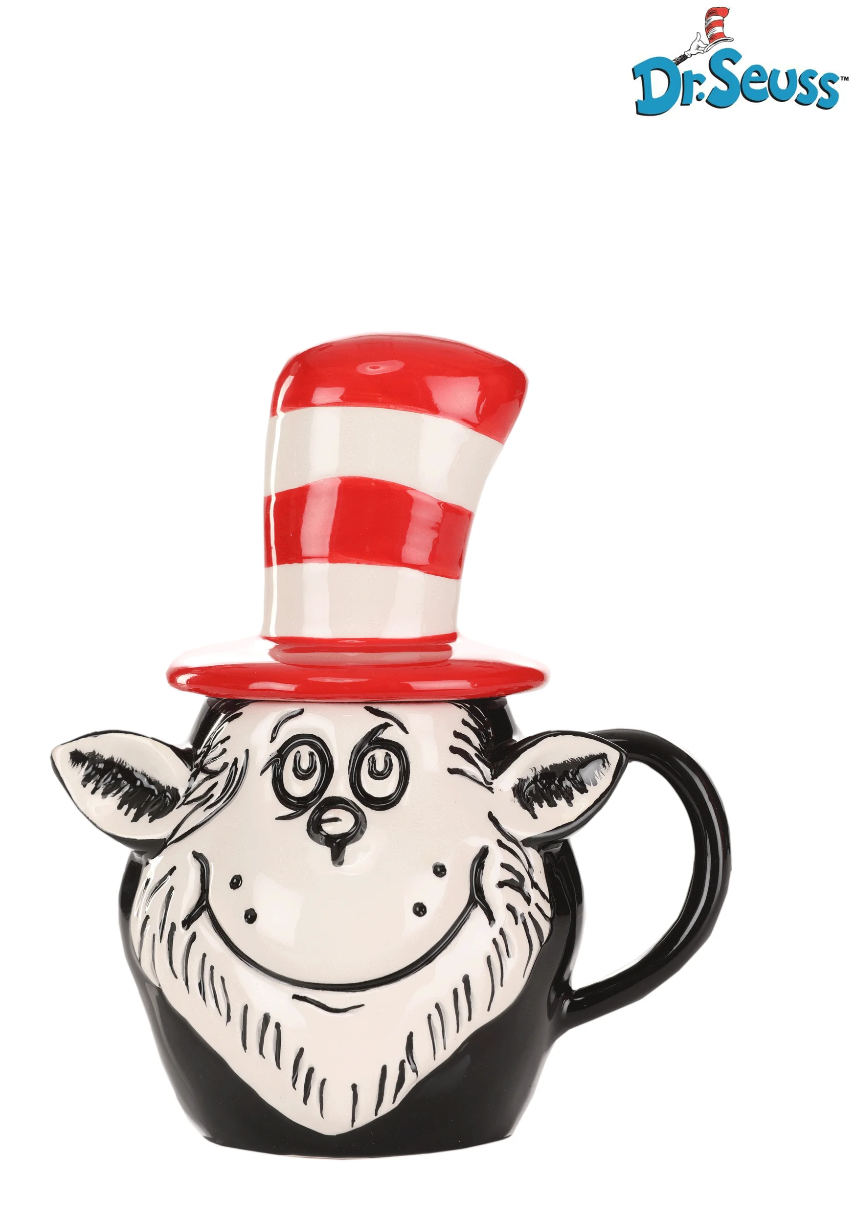 Dr. Seuss Sculpted Cat in the Hat Mug 1 Dr. Seuss Sculpted Cat in the Hat Mug