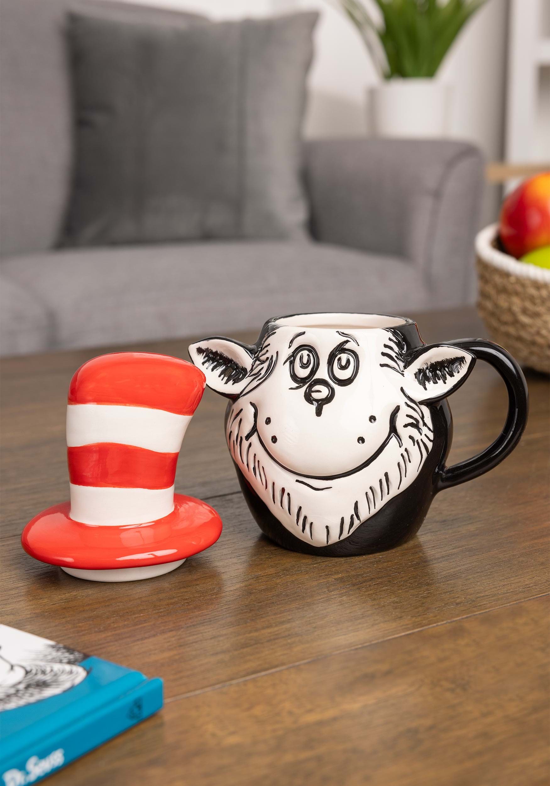 Dr. Seuss Sculpted Cat in the Hat Mug 2 Dr. Seuss Sculpted Cat in the Hat Mug