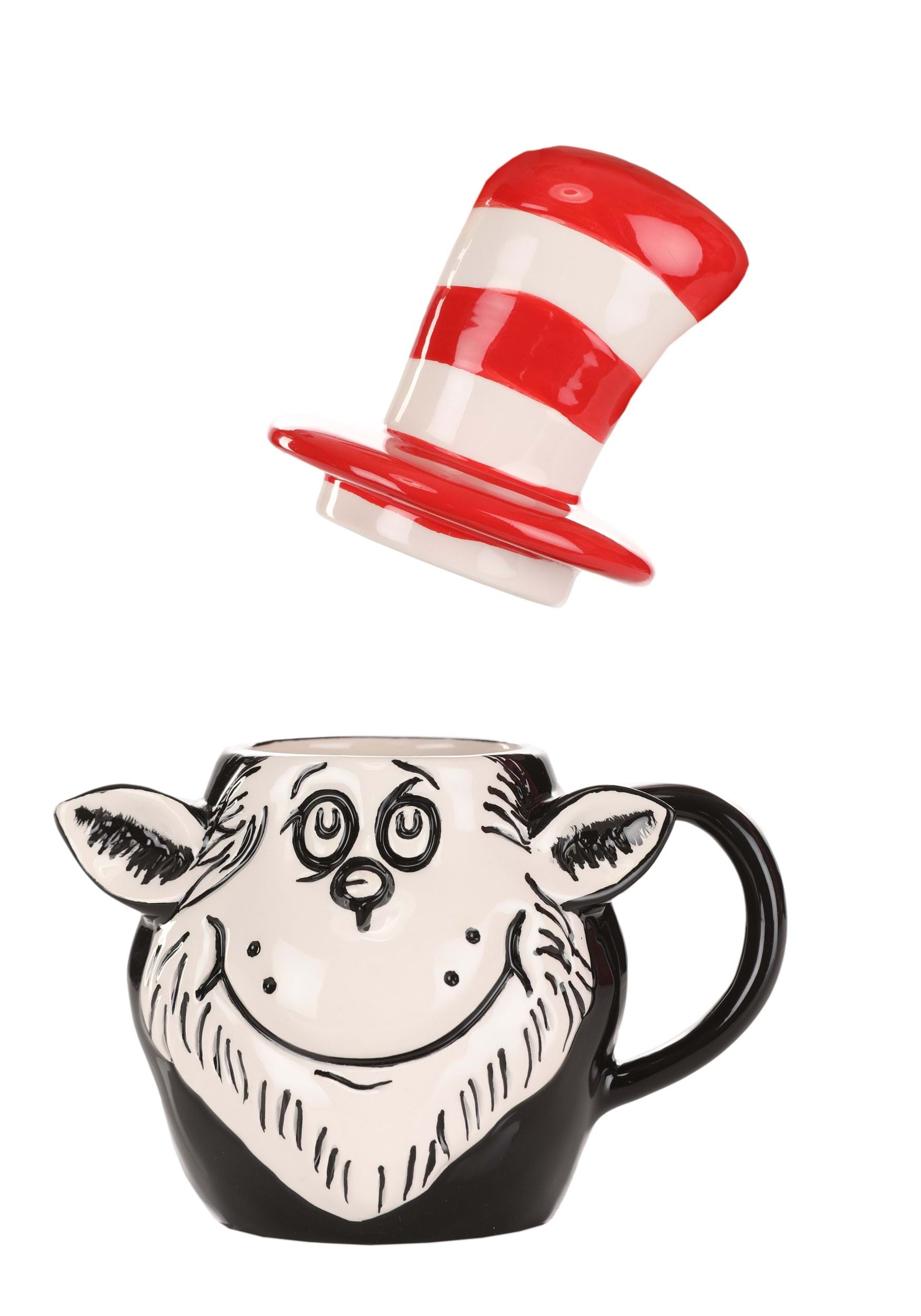 Dr. Seuss Sculpted Cat in the Hat Mug 3 Dr. Seuss Sculpted Cat in the Hat Mug