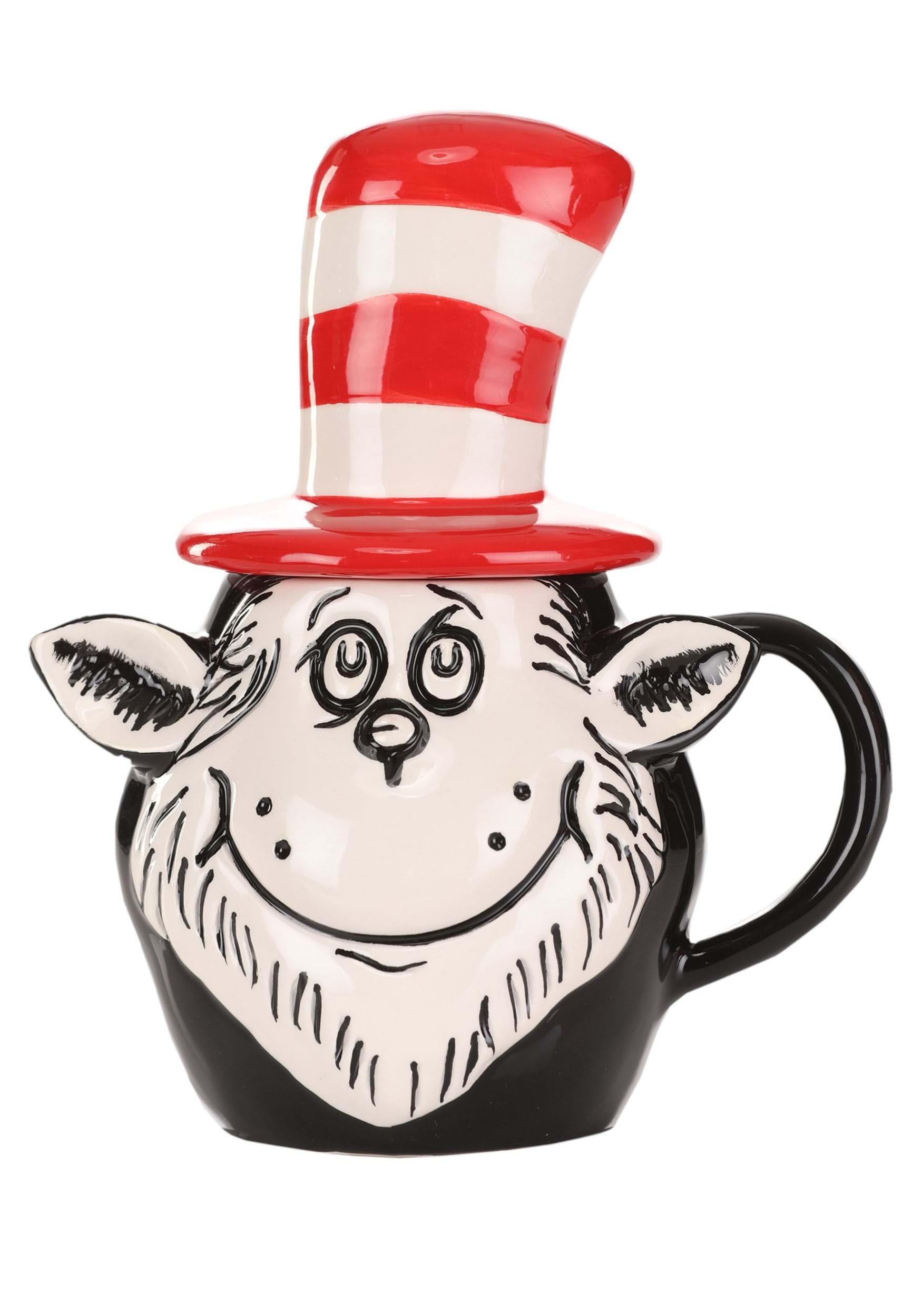 Dr. Seuss Sculpted Cat in the Hat Mug 5 Dr. Seuss Sculpted Cat in the Hat Mug