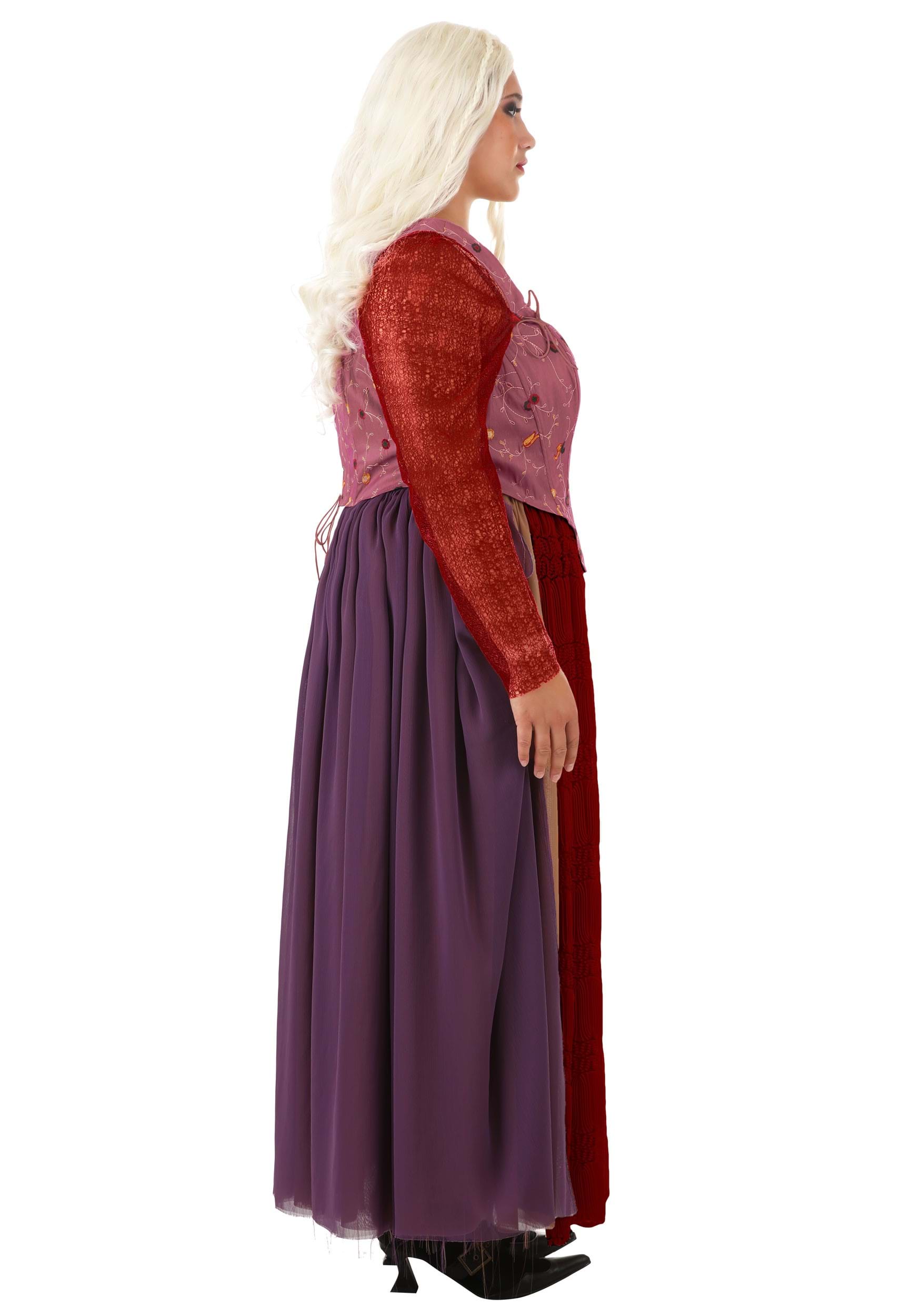 Sarah Sanderson Costume for Plus Size Women from Disney's Hocus Pocus 5 Sarah Sanderson Costume for Plus Size Women from Disney's Hocus Pocus