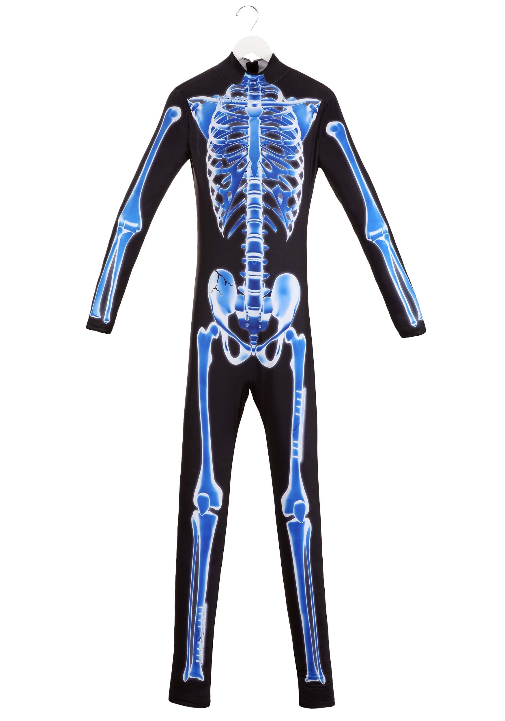 X-Ray Skeleton Jumpsuit Women's Costume 7 X-Ray Skeleton Jumpsuit Women's Costume