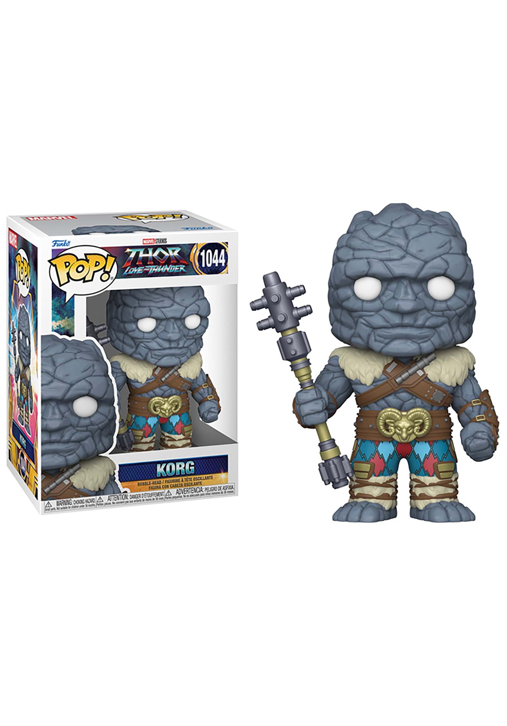 Funko POP! Marvel: Thor: Love and Thunder - Korg Vinyl Figure 1 Funko POP! Marvel: Thor: Love and Thunder - Korg Vinyl Figure