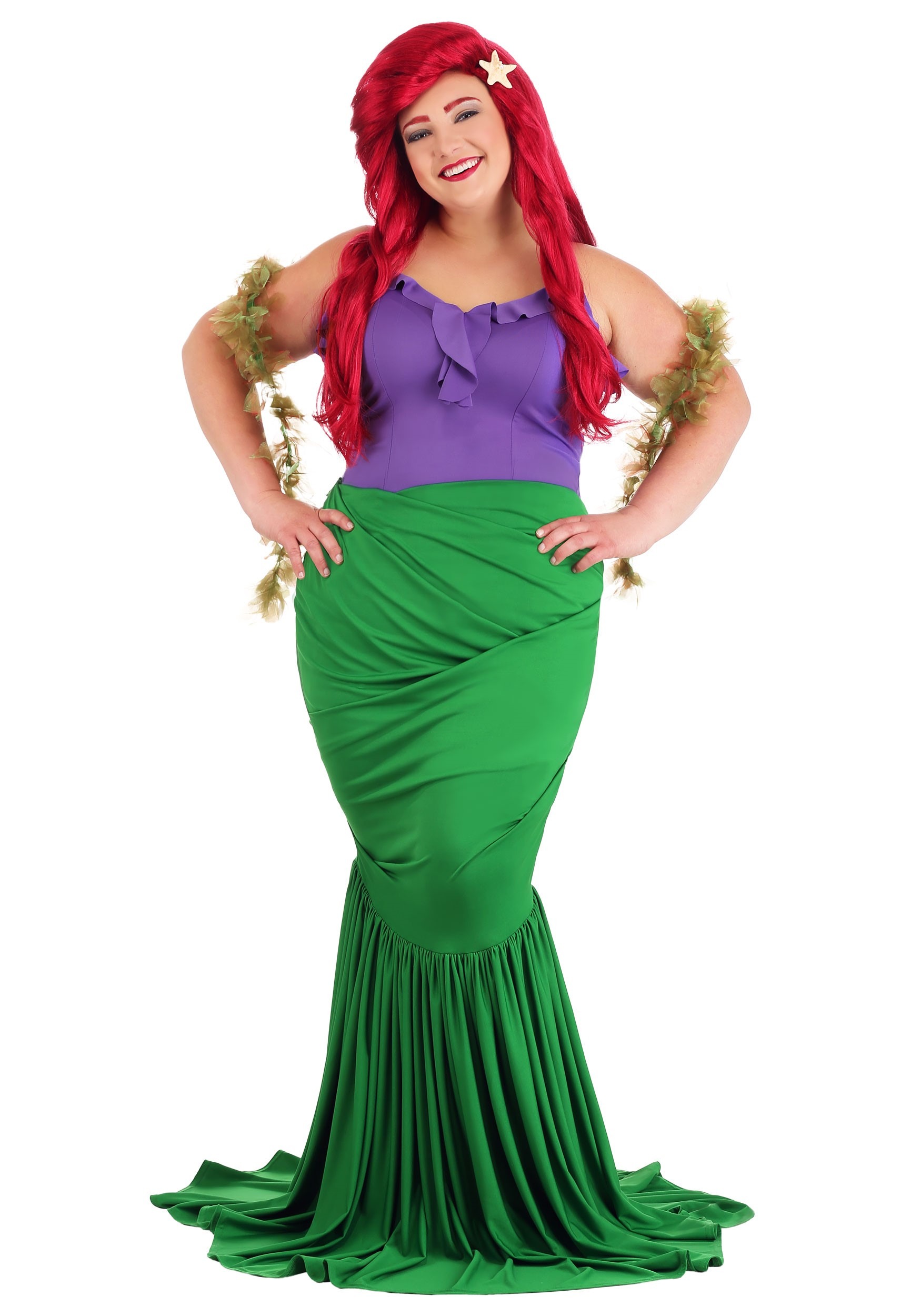 Women's Plus Size Under the Sea Mermaid Costume