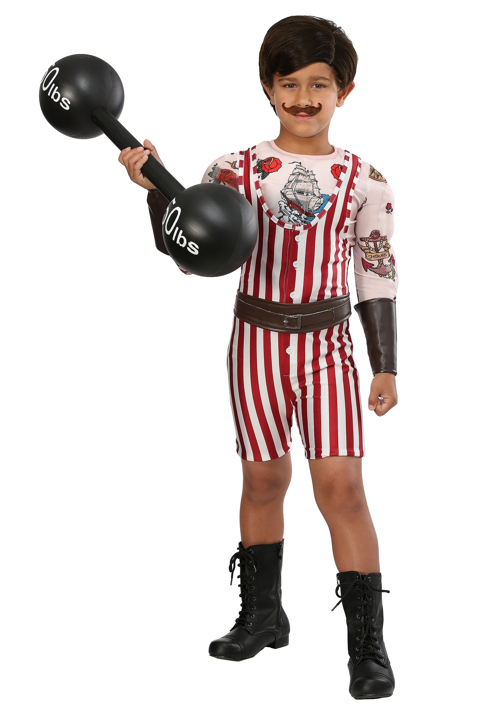 Vintage Strongman Costume for Children