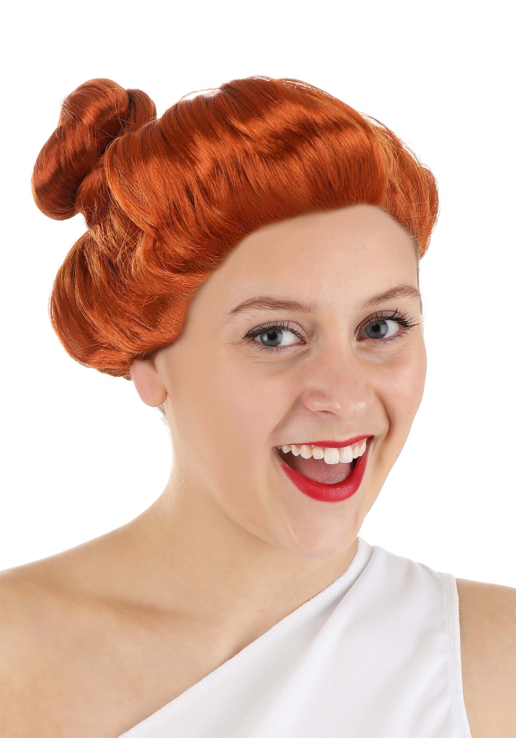 The Flintstones Adult Wilma Flintstone Wig 3 The Flintstones Adult Wilma Flintstone Wig