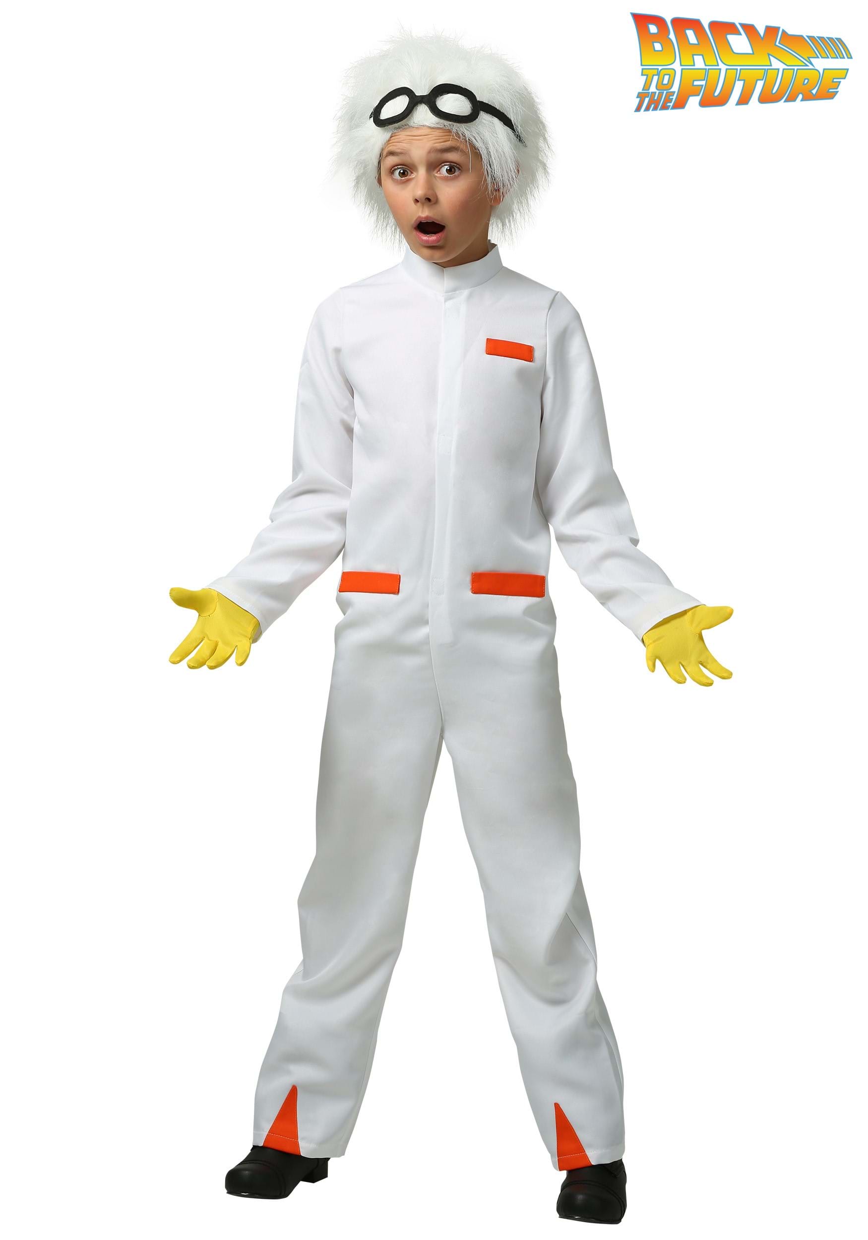 Back to the Future Doc Brown Costume for Kids