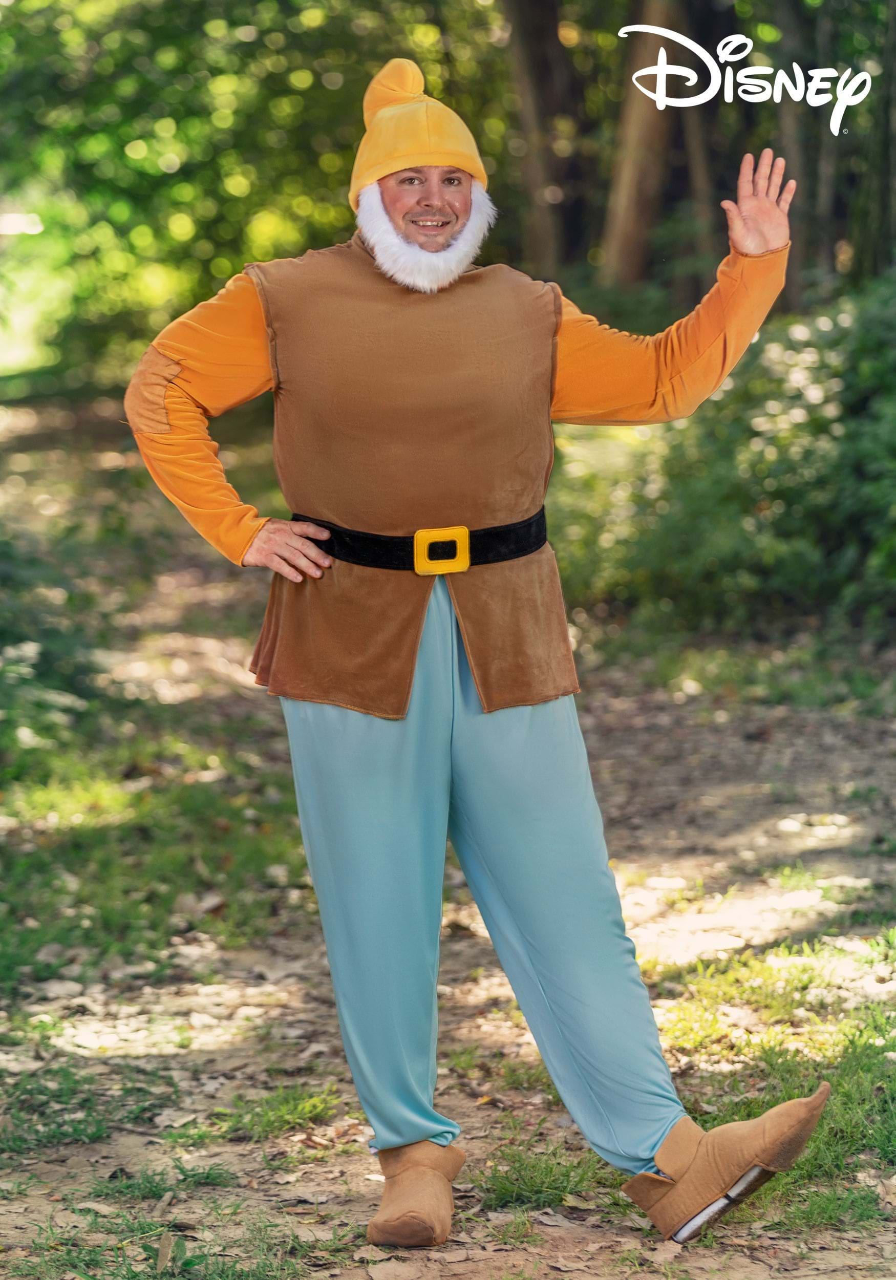 Disney Plus Size Snow White Happy Dwarf Costume