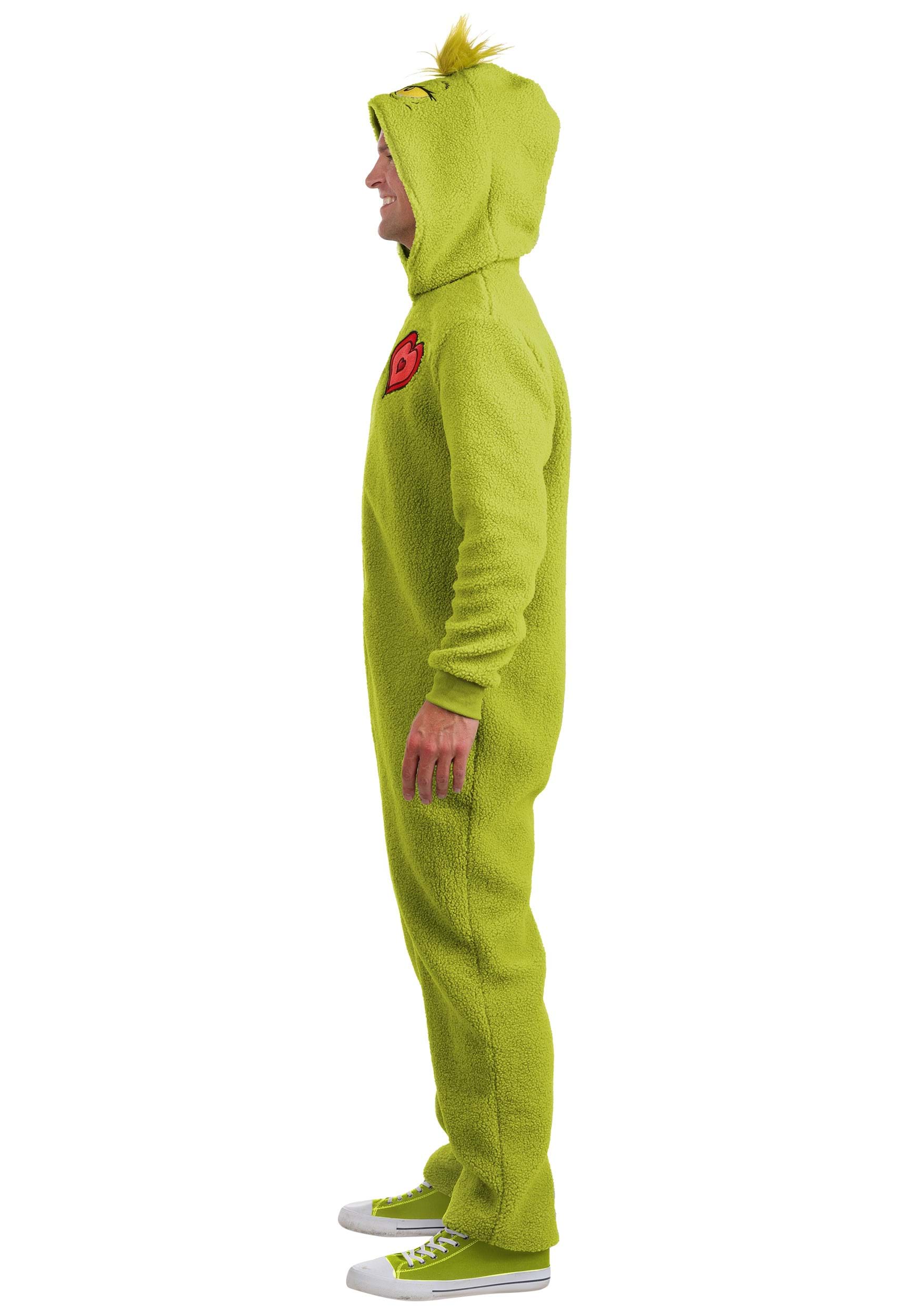 Grinch Adult Costume Onesie