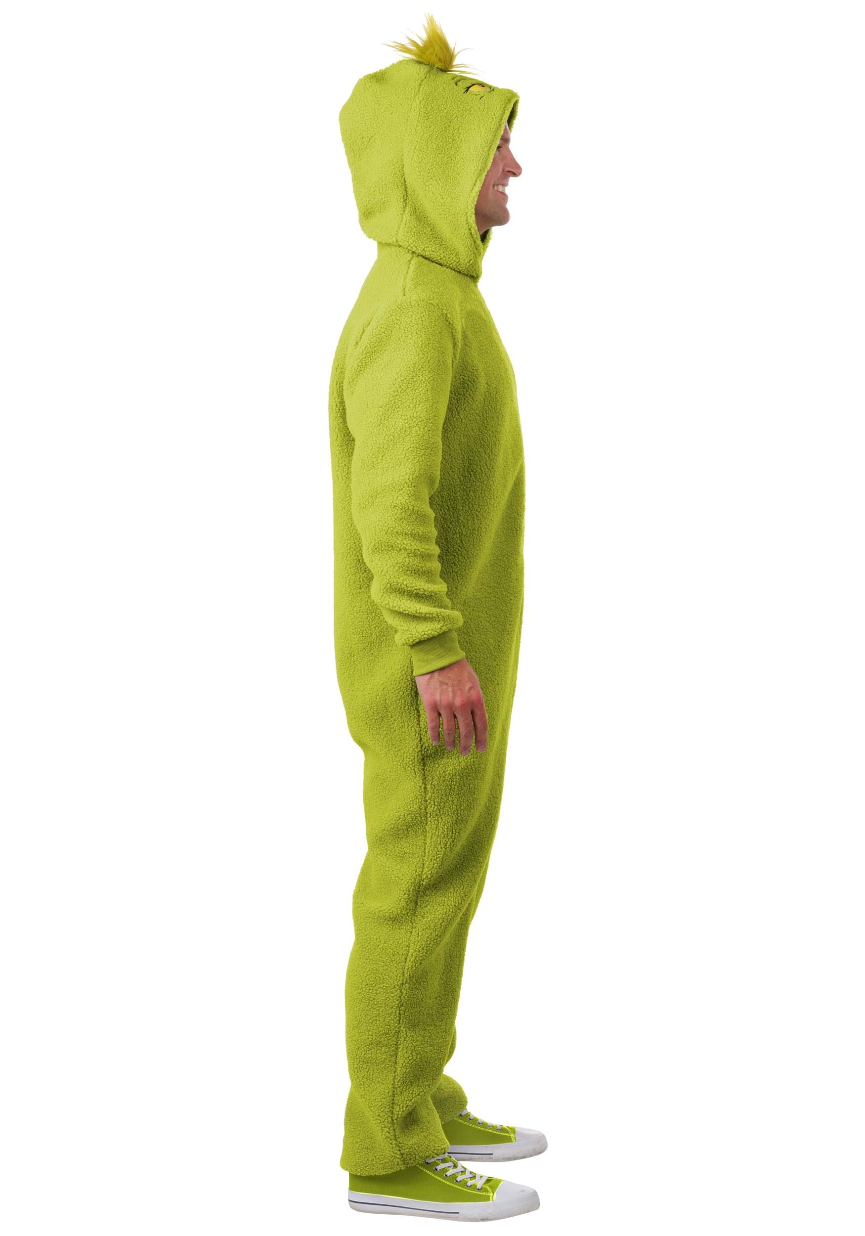 Grinch Adult Costume Onesie