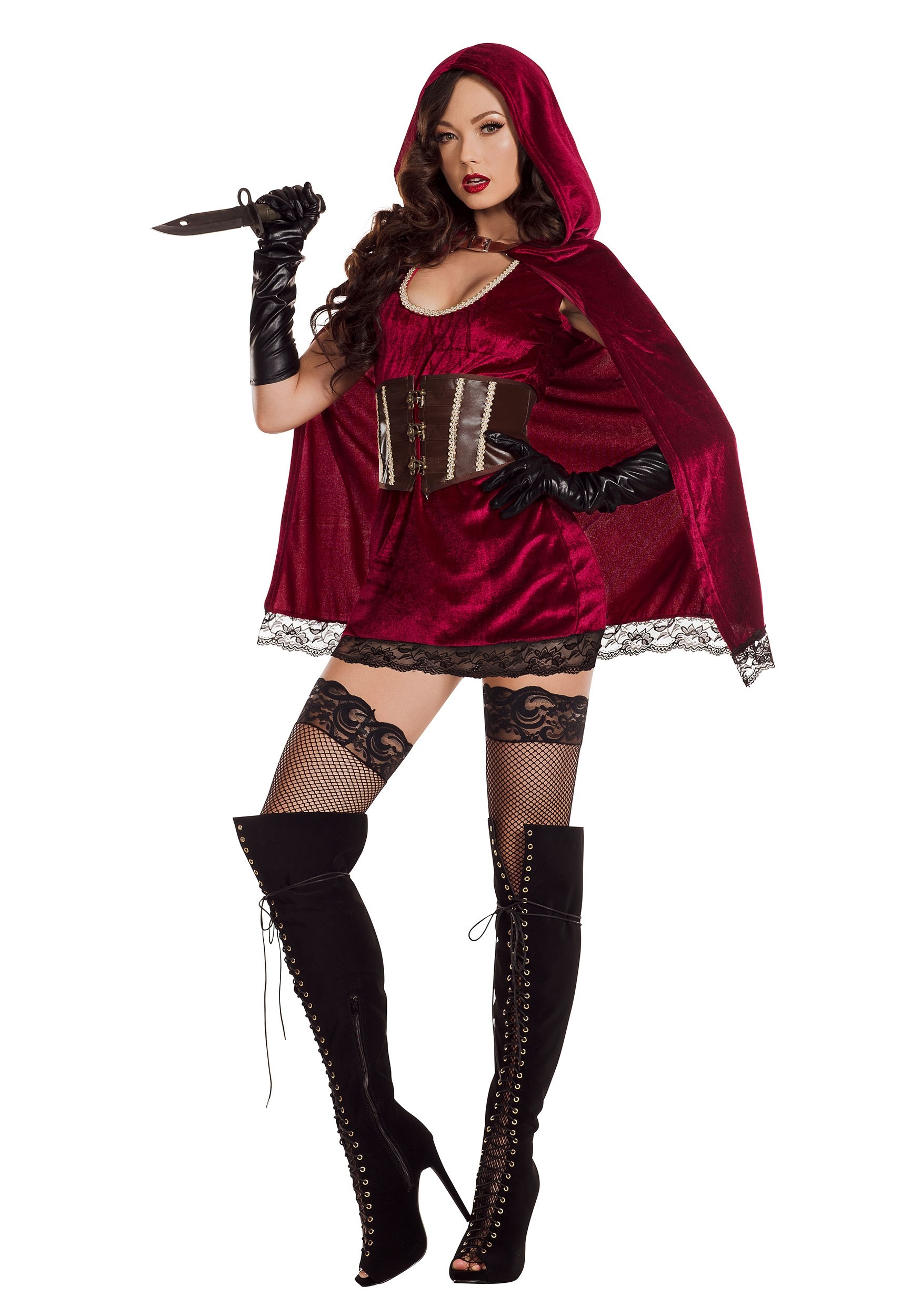 Sexy Red Riding Hood Costume for Women