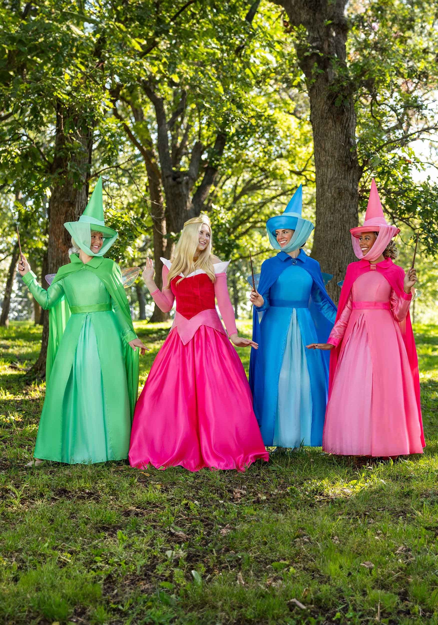Women's Disney Sleeping Beauty Fauna Costume