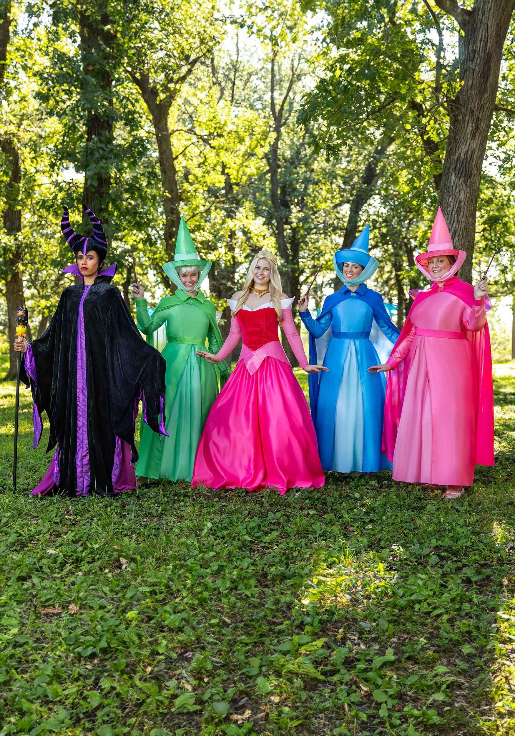 Women's Disney Sleeping Beauty Fauna Costume