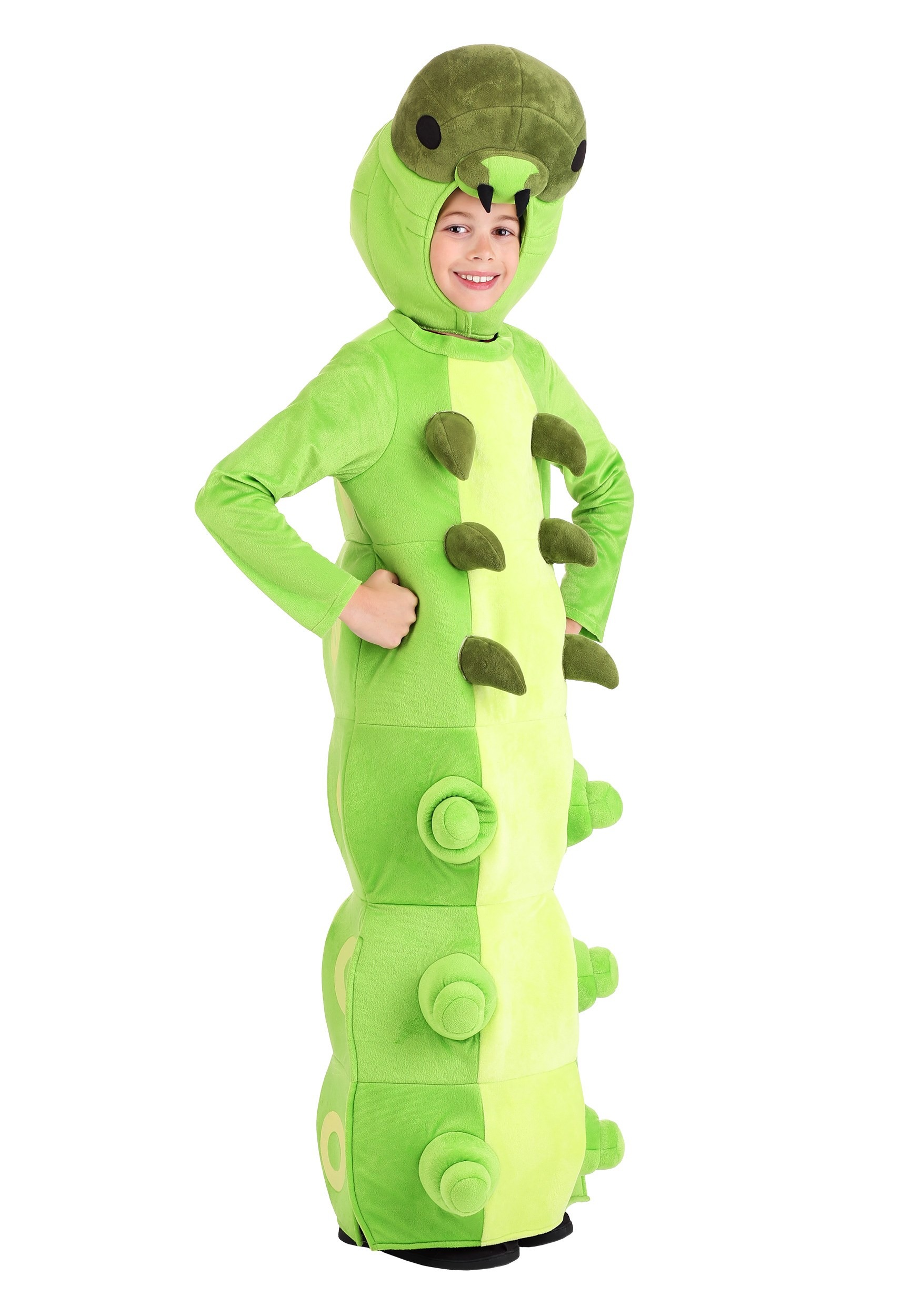 Child's Green Caterpillar Costume