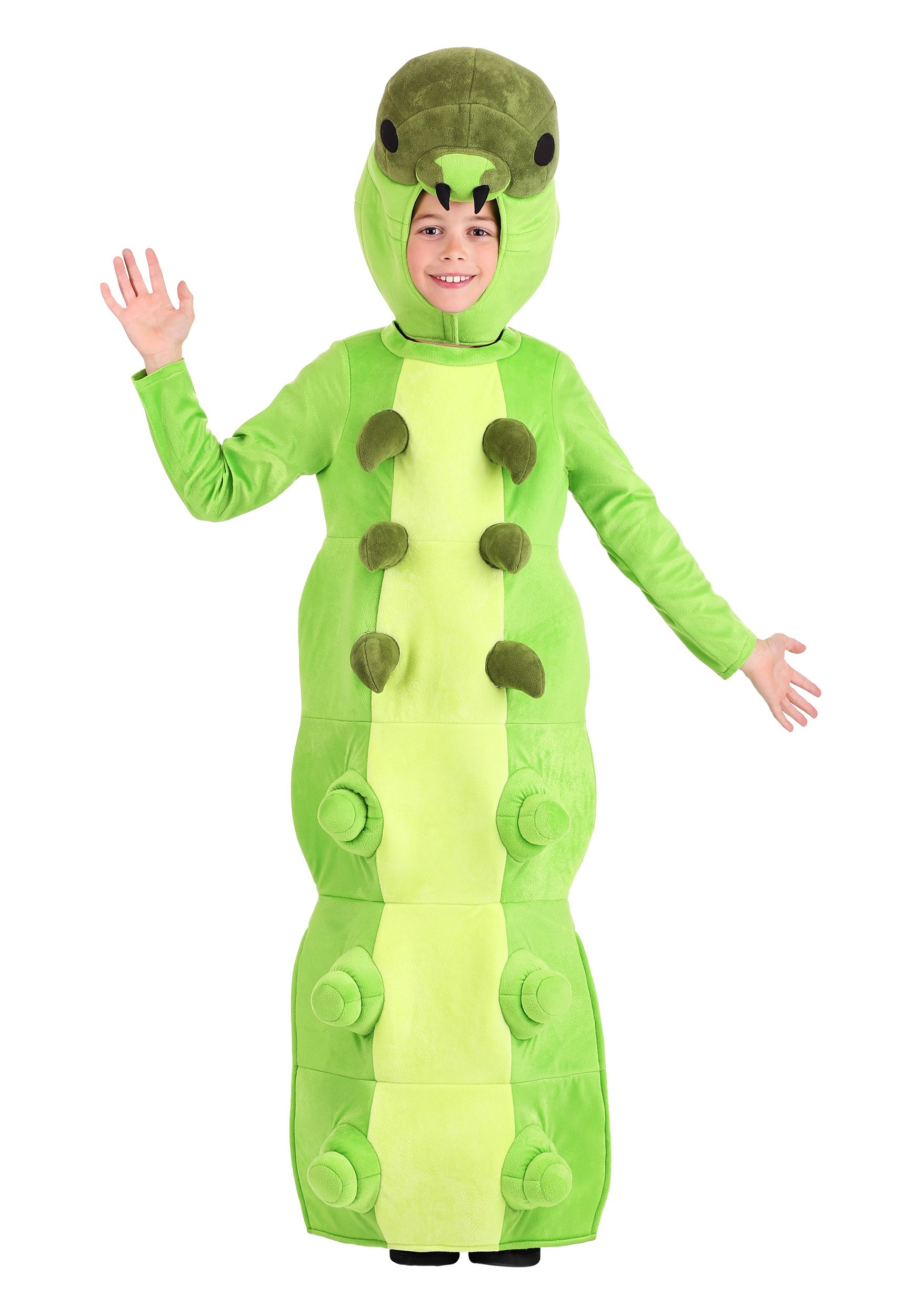 Child's Green Caterpillar Costume